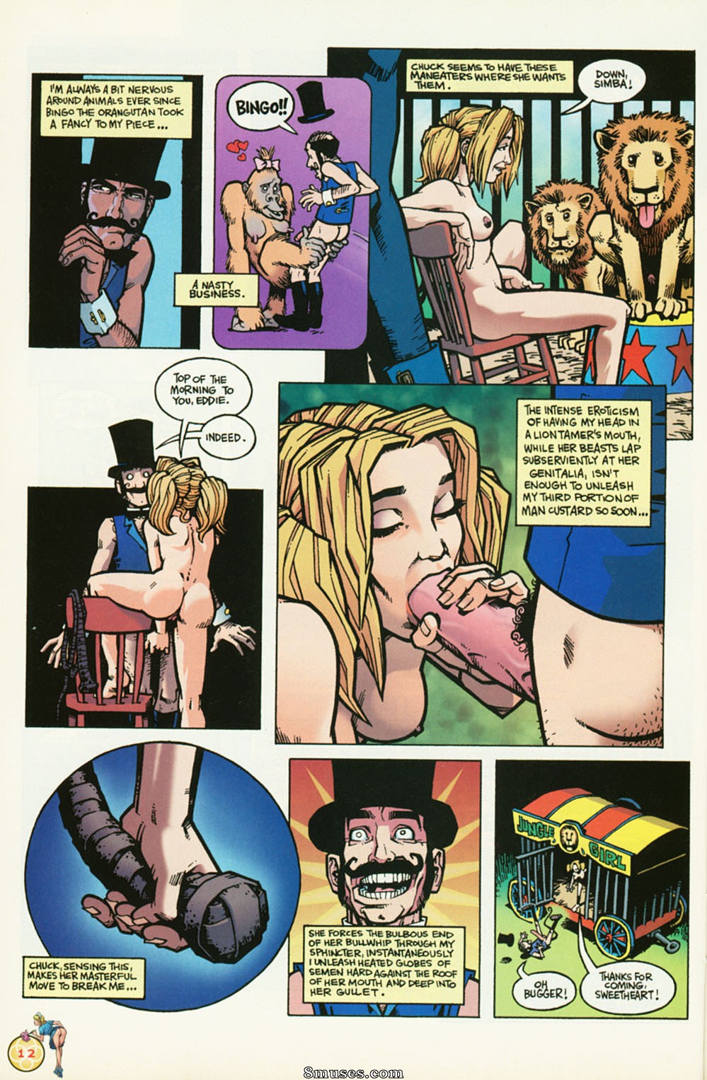 Penthouse Comics - Eddie del gran espectácio - Página 5