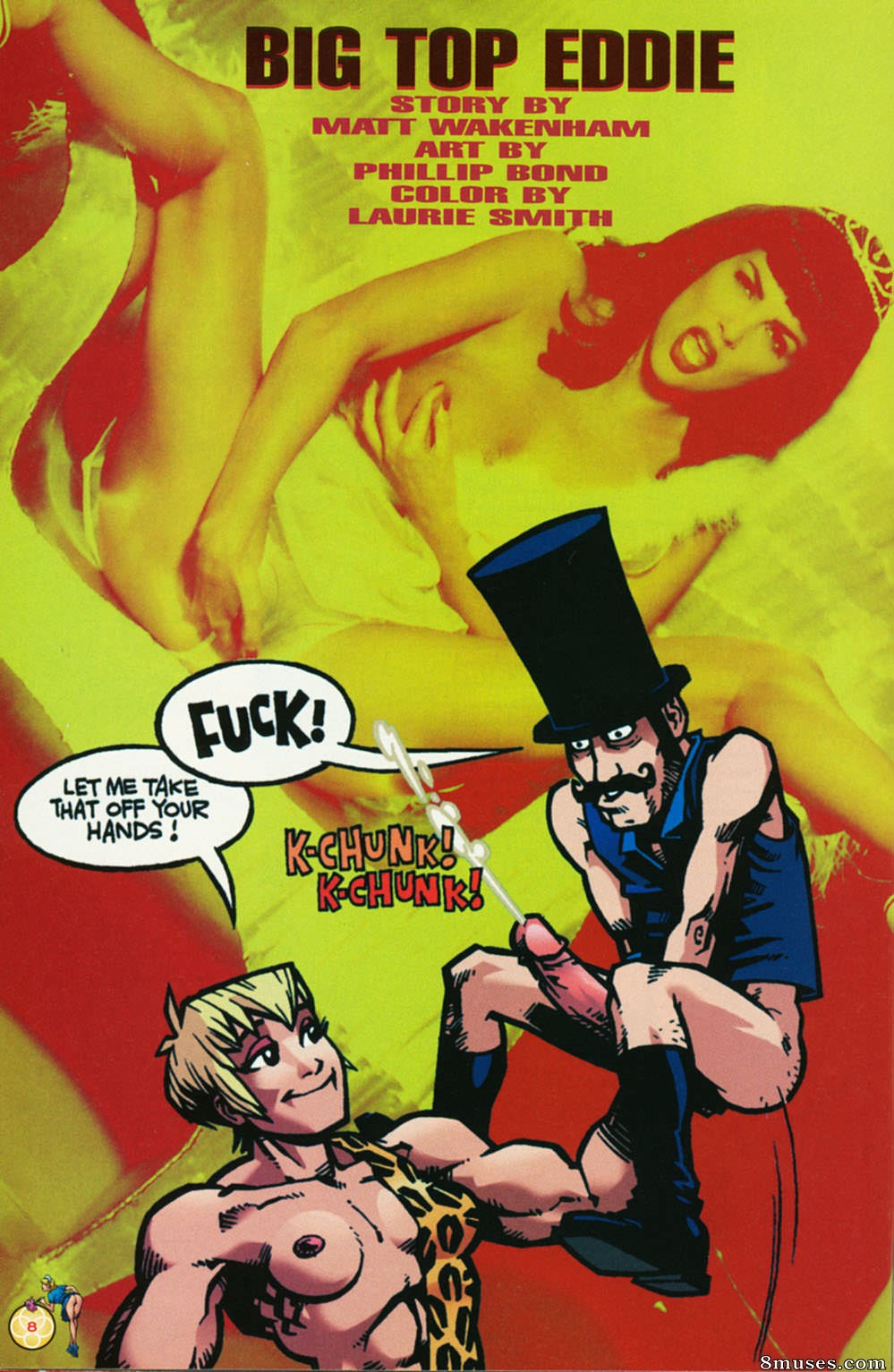 Penthouse Comics - Eddie do grande circo - Página 1