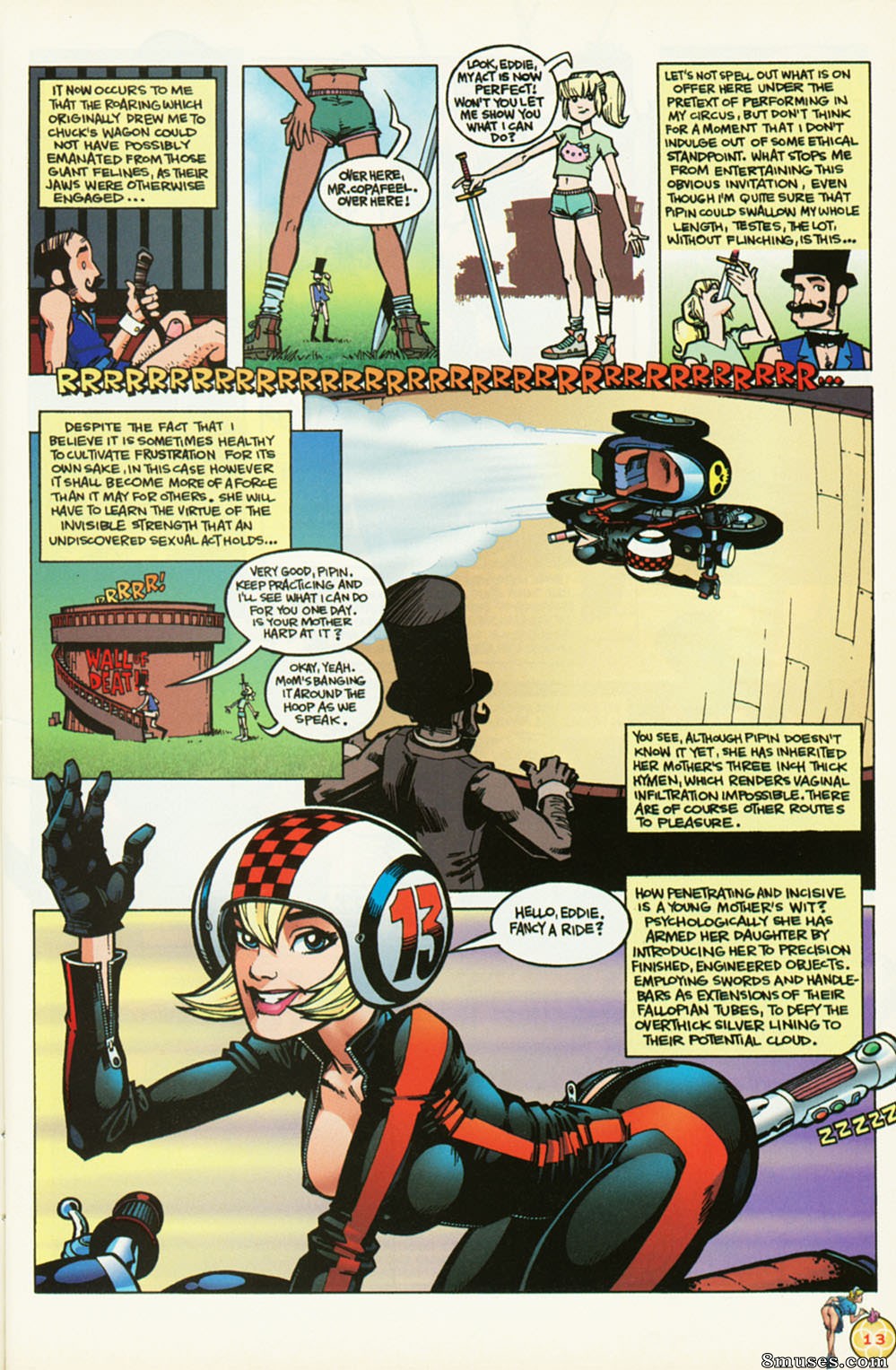 Penthouse Comics - Eddie del gran espectácio - Página 6