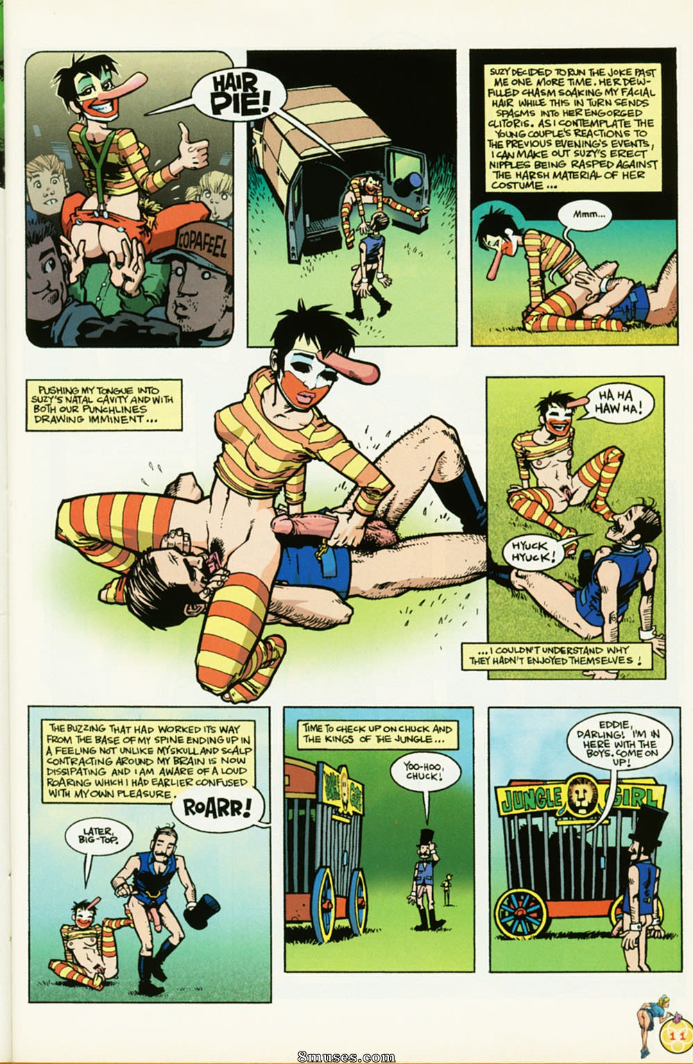 Penthouse Comics - Eddie del gran espectácio - Página 4