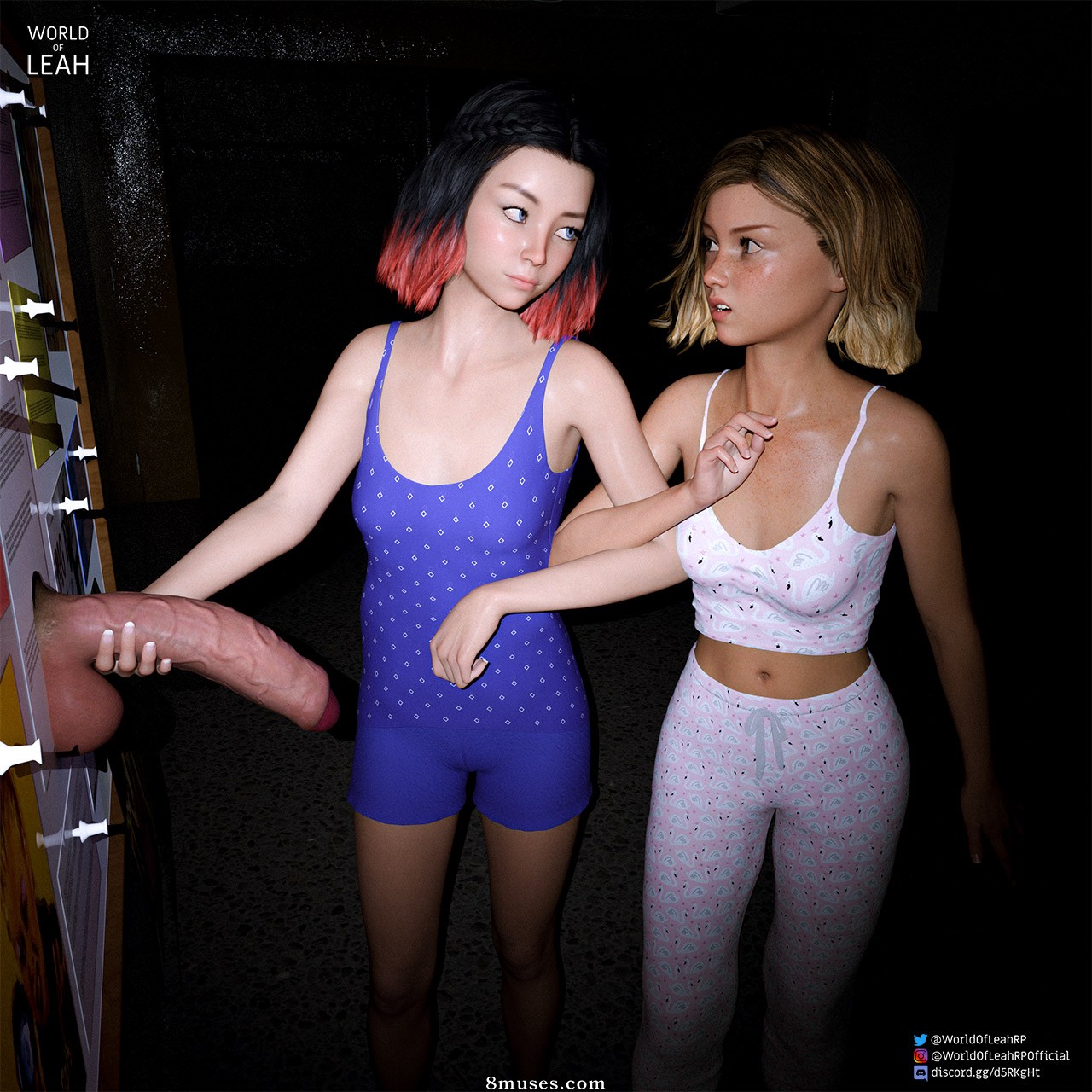 WorldofLeah - 03. Leah e Kira explorando o buraco misterioso - Página 9