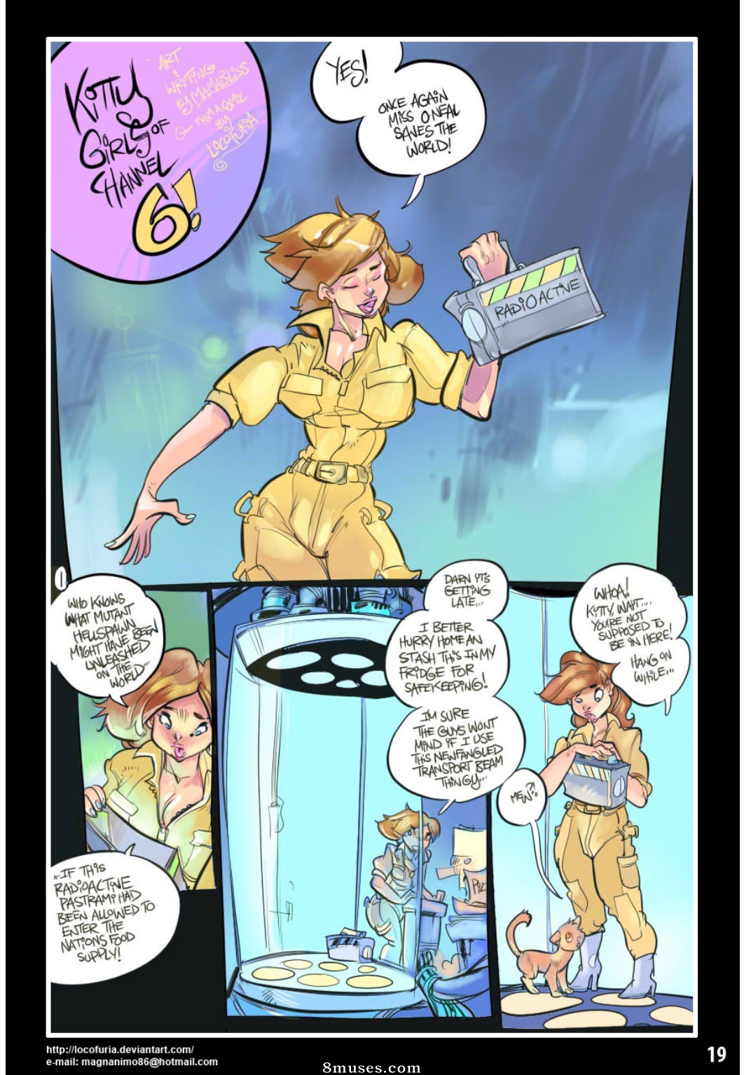 Locofuria Comics - Kitty Girls of Channel 6 - Page 22