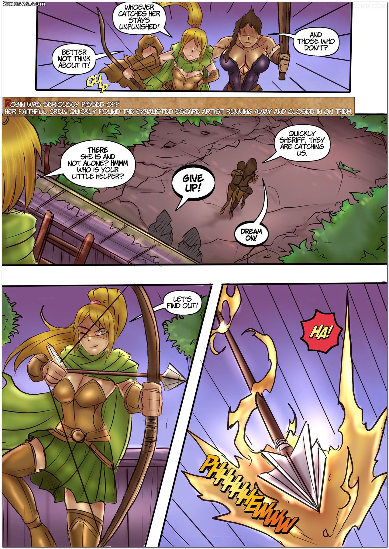 Robin Hood the Queen of Thieves - Issue 2 - Page 9