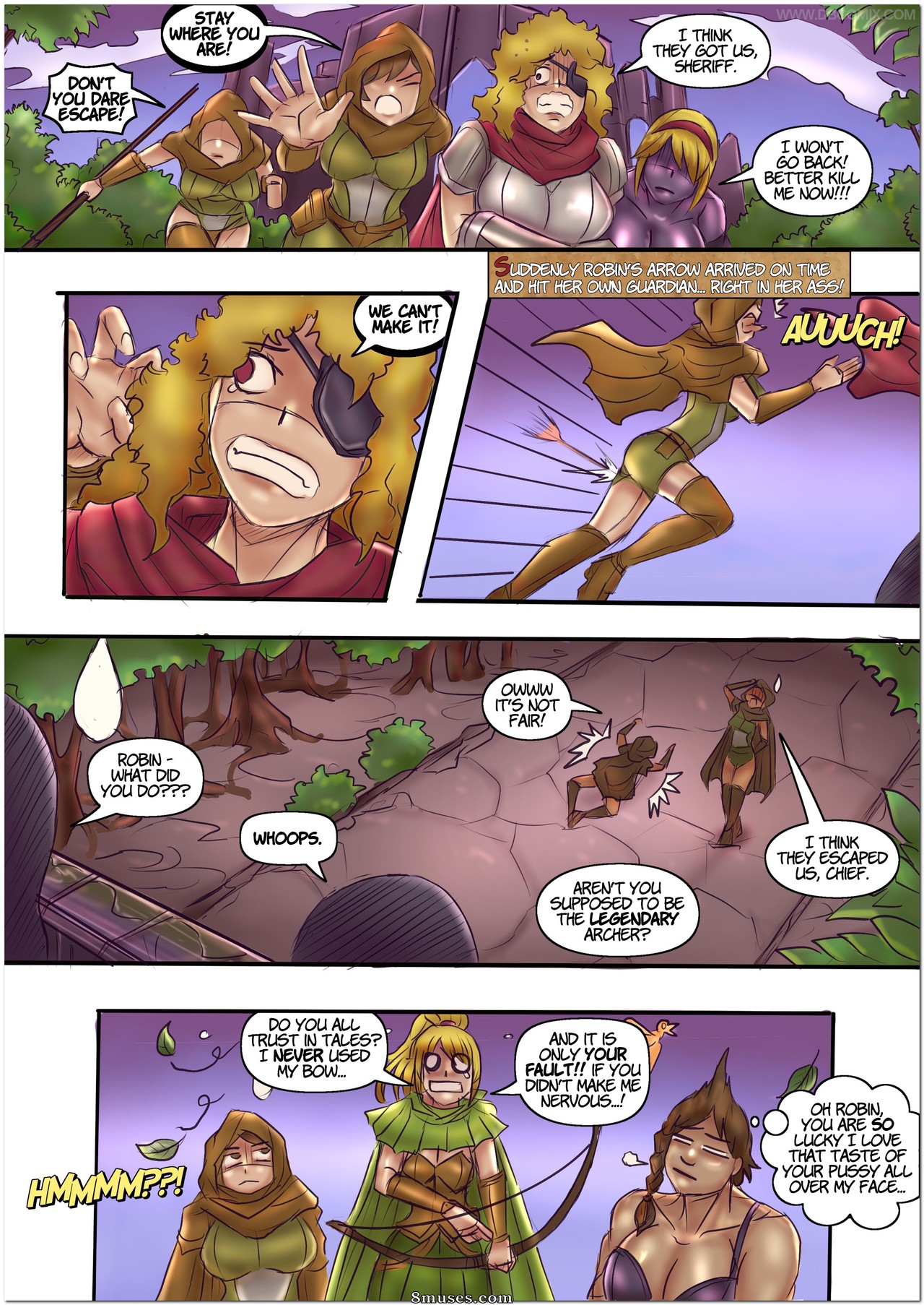 Robin Hood the Queen of Thieves - Issue 2 - Page 10