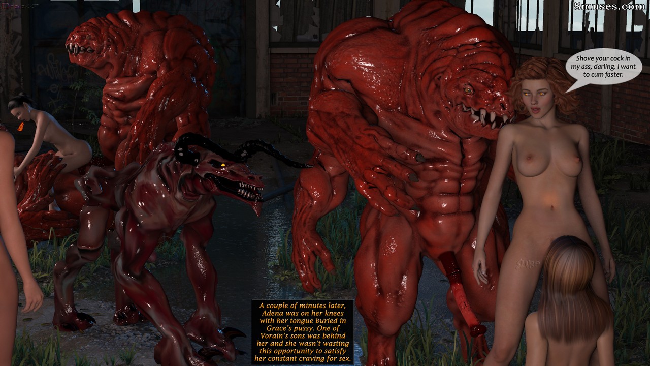 3DMonsterStories.com Comics - Cidade caçada - Página 297