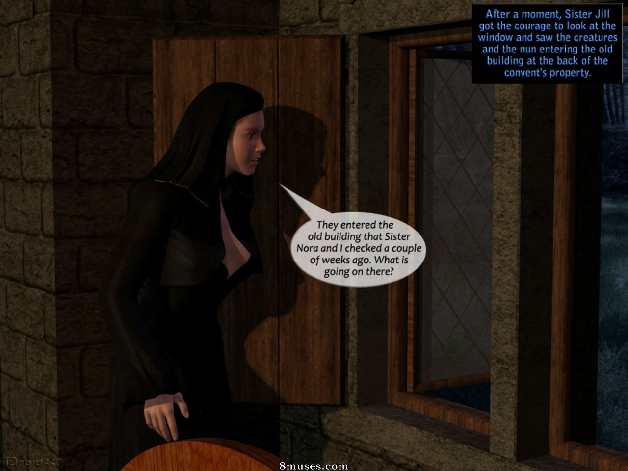 3DMonsterStories.com Comics - Convento - Página 140