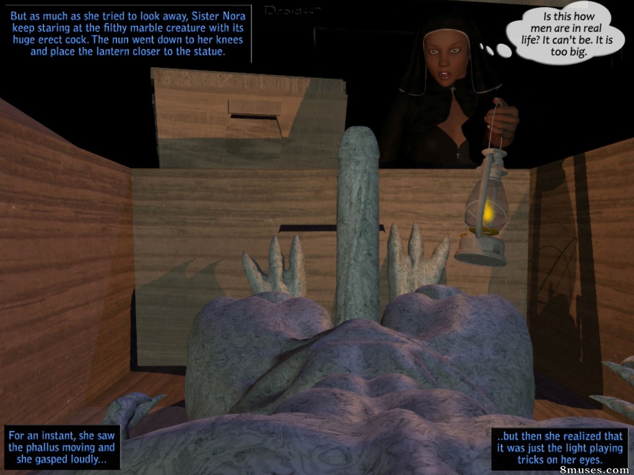 3DMonsterStories.com Comics - Convento - Página 8