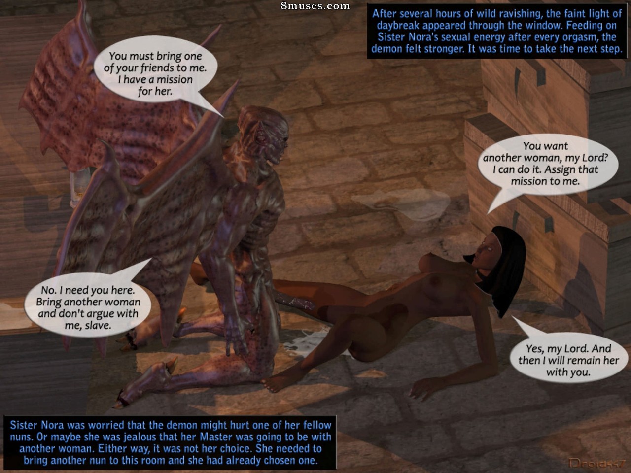 3DMonsterStories.com Comics - Convento - Página 50