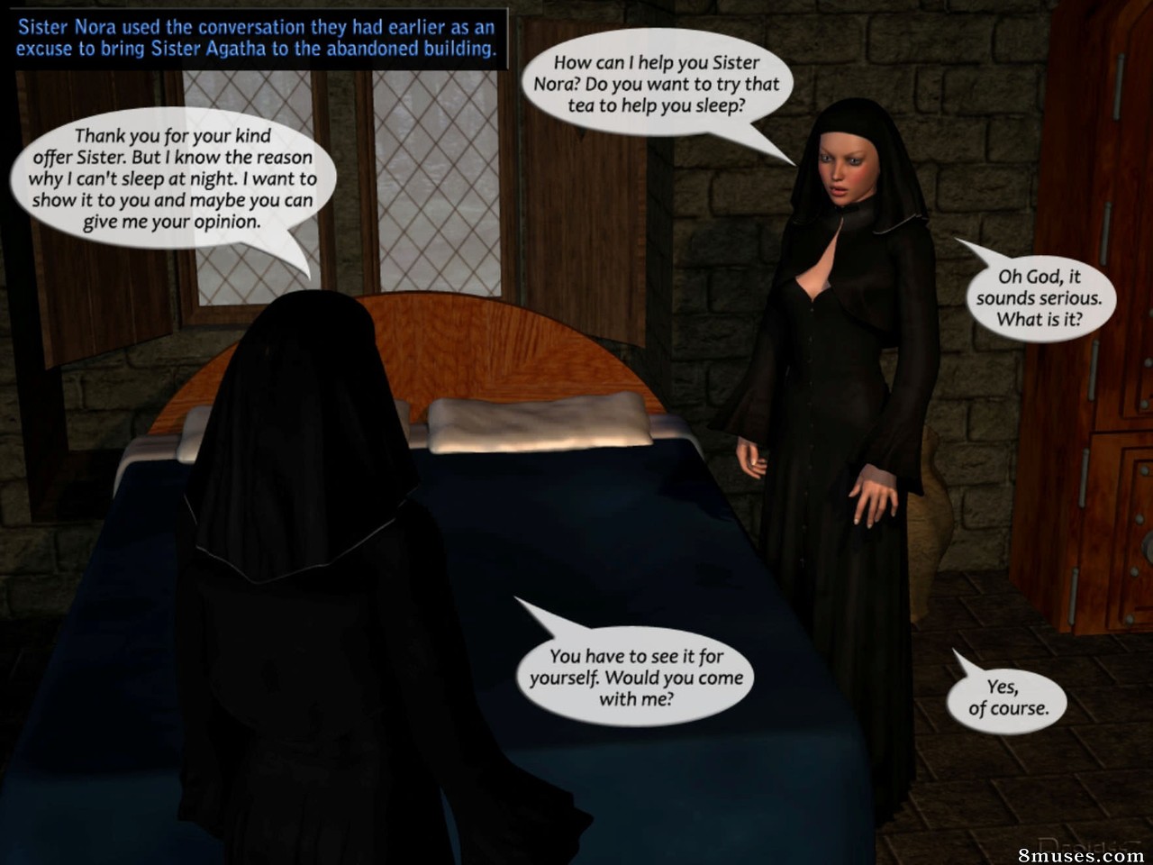 3DMonsterStories.com Comics - Couvent - Page 52