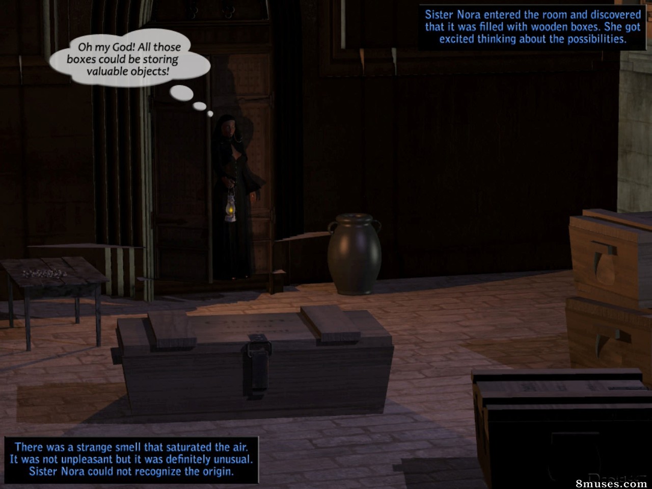 3DMonsterStories.com Comics - Couvent - Page 4
