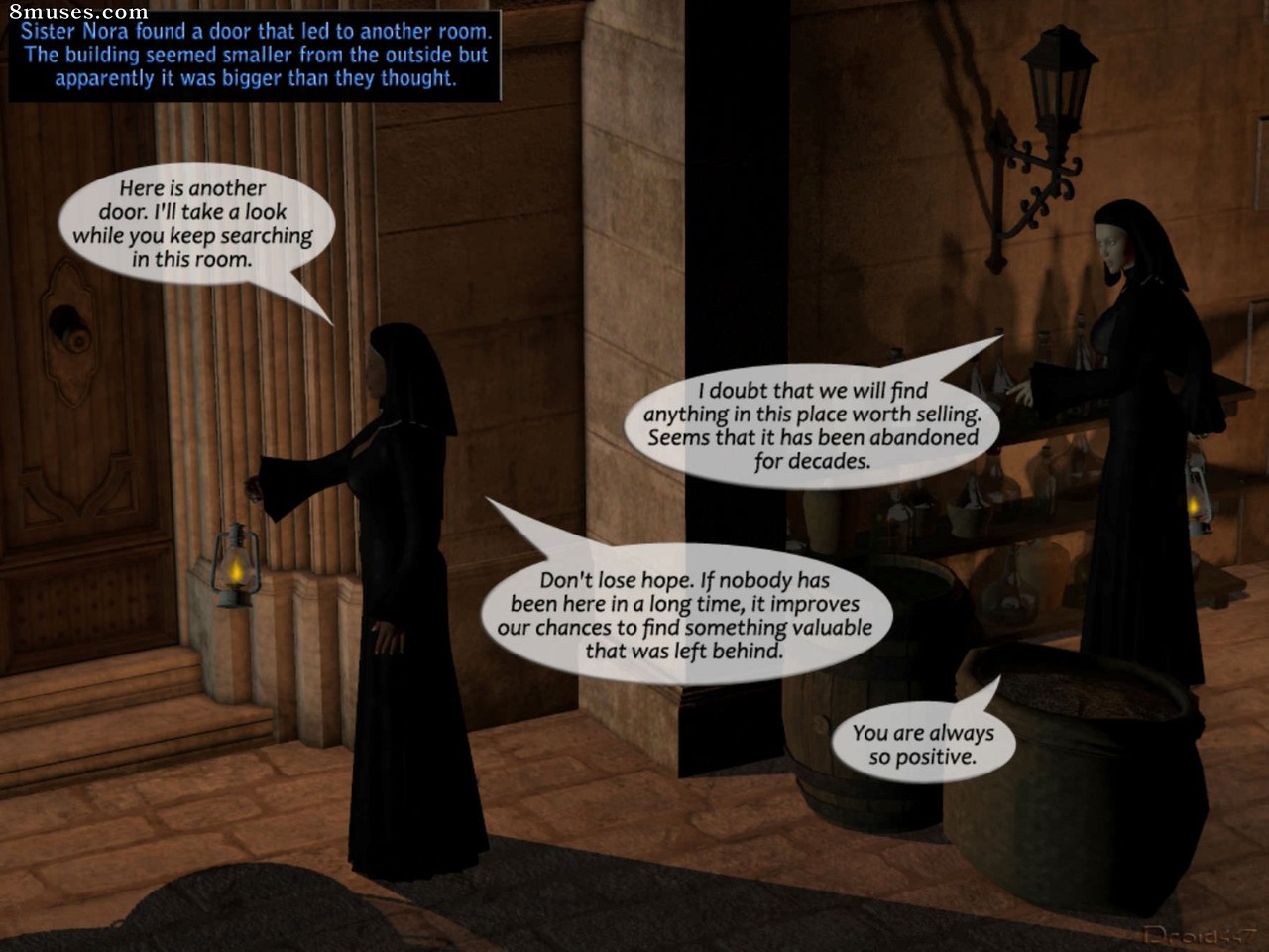 3DMonsterStories.com Comics - Convento - Página 3