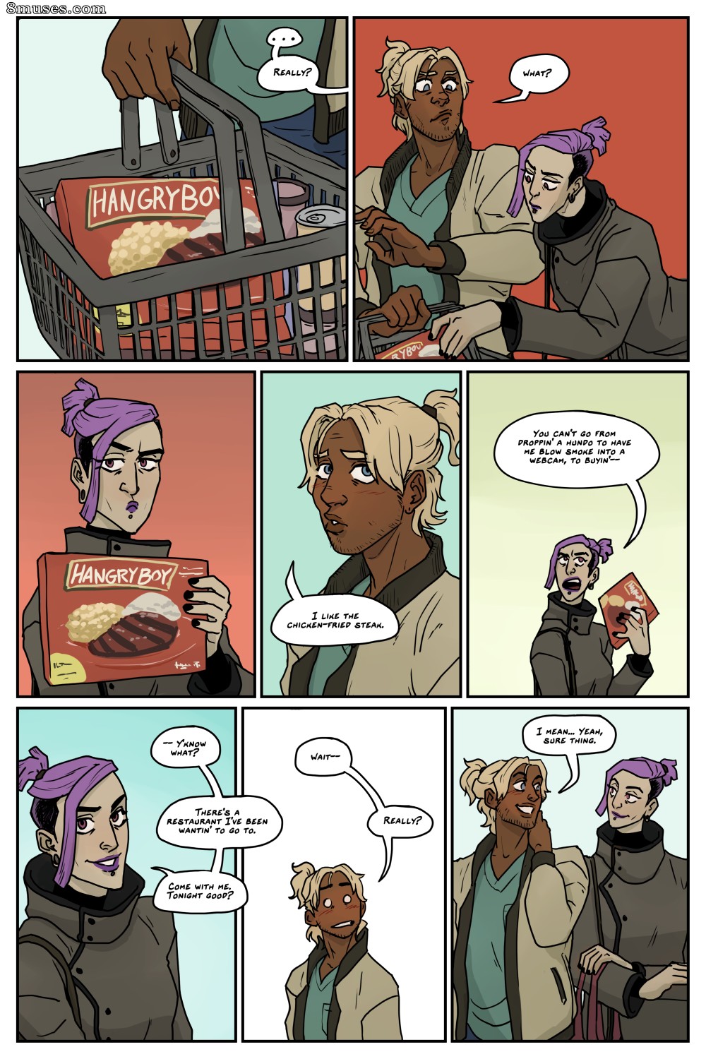 Filthy Figments Comics - Capa do coquetel de Kamora - Página 5