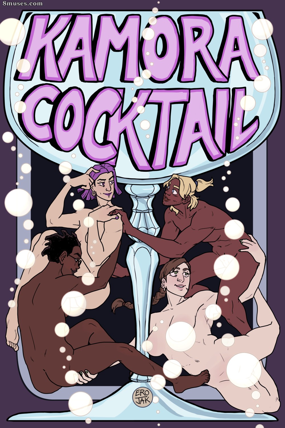 Filthy Figments Comics - Capa do coquetel de Kamora - Página 1