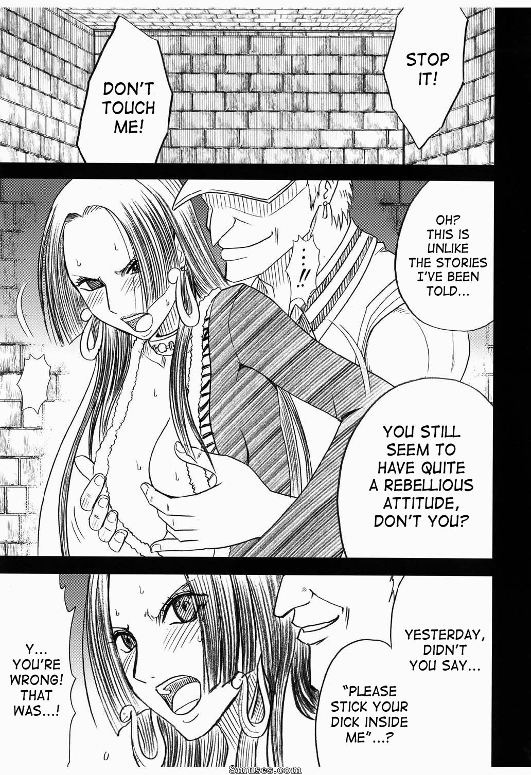 Crimson Hentai - One Piece Doujinshi - Princesse serpent exposition - Page 5