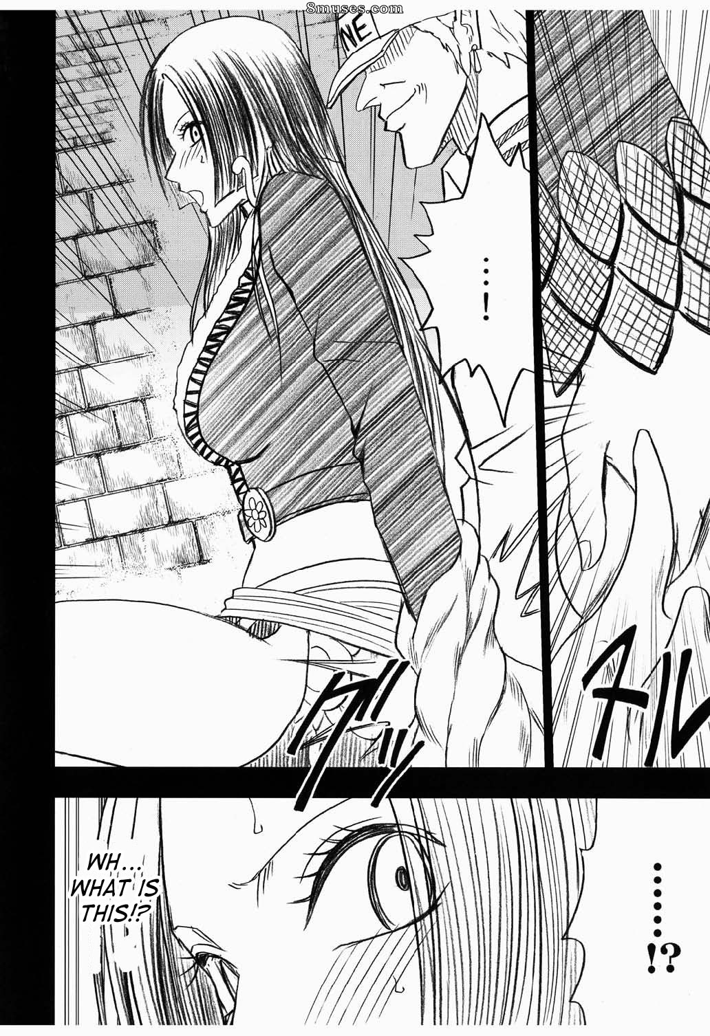 Crimson Hentai - One Piece Doujinshi - Snake Princess Exposure - Page 8