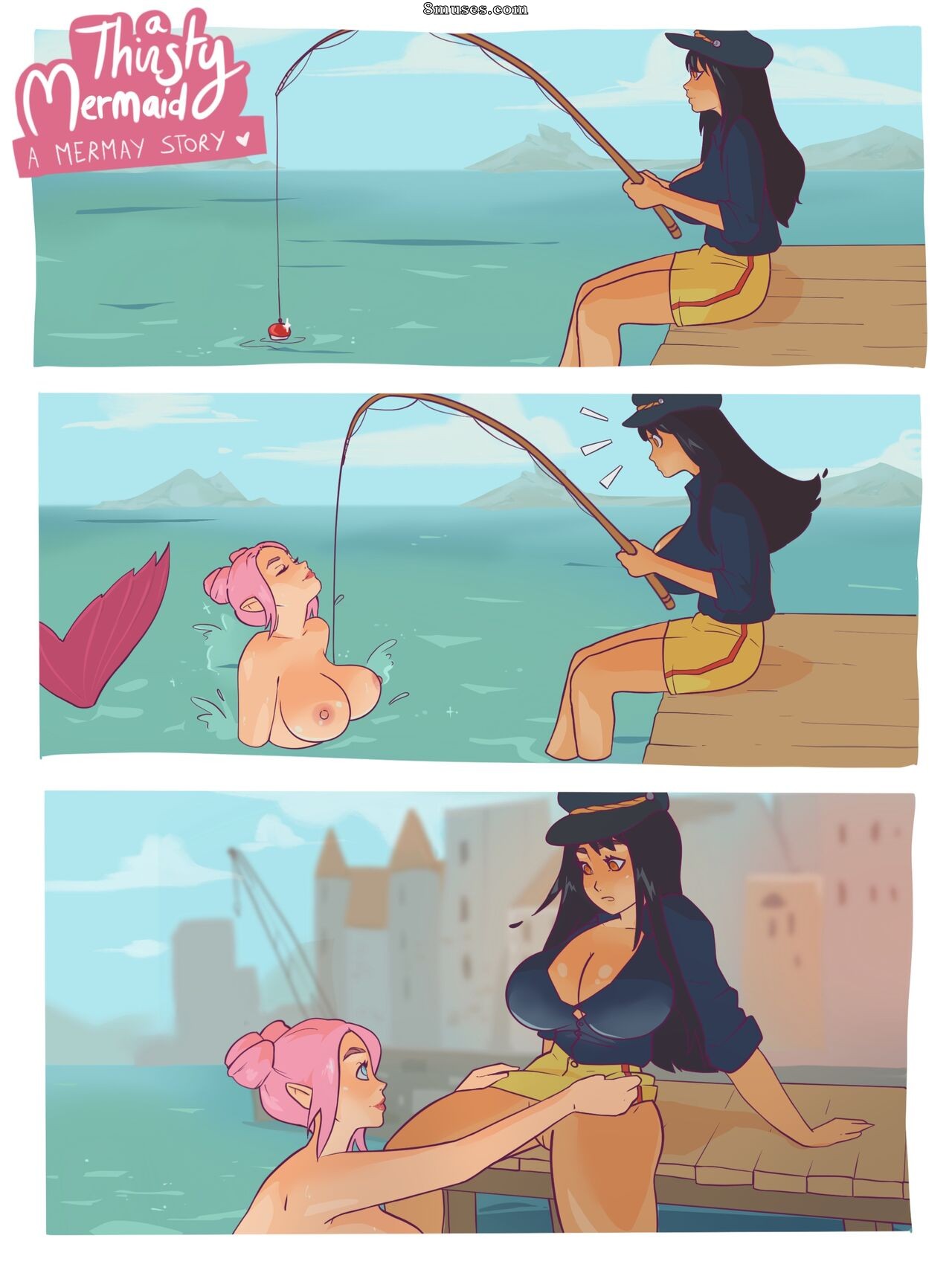Hornyx Comics - Une sirène assoiffée - Page 2