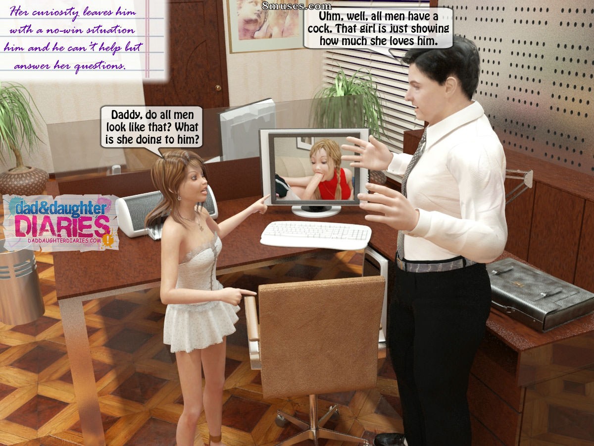 Dad and Daughter Diaries Comics - Computador - Página 11