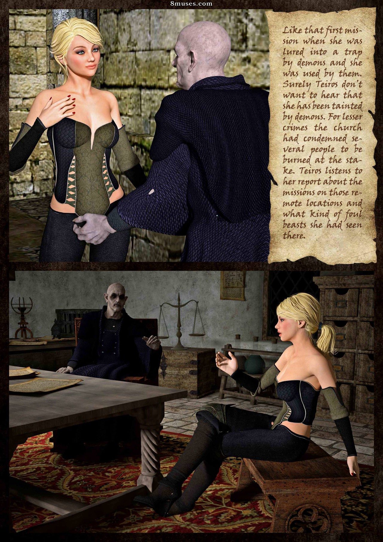 Hibbli3D - Caballero Elayne - Traición en el priorato - Página 5