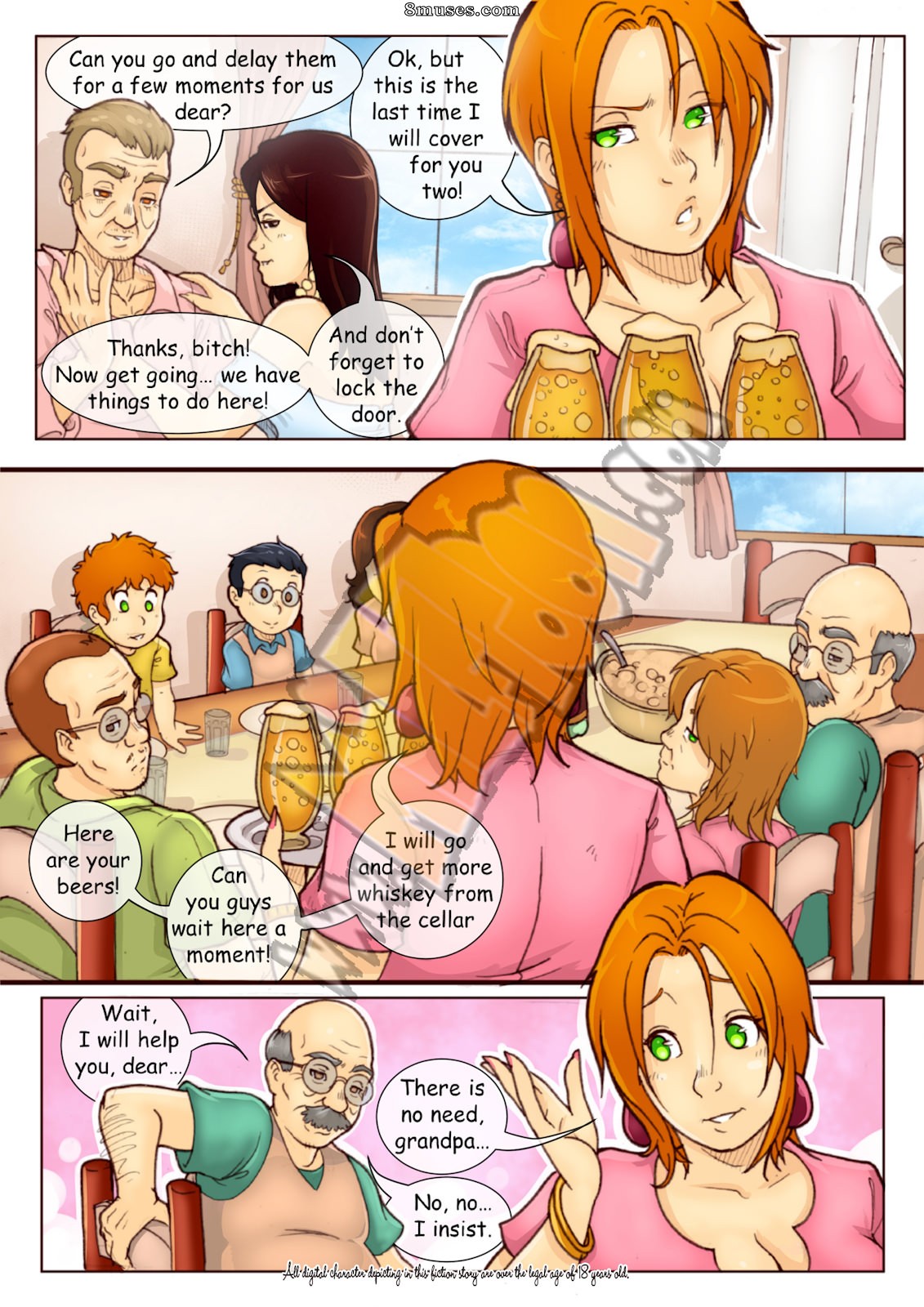 MilfToon Comics - Sem mais bolinho - Página 5