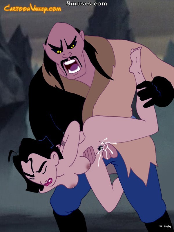 Cartoon Valley - Mulan and Mongol Khan Shan-Yu - Page 5
