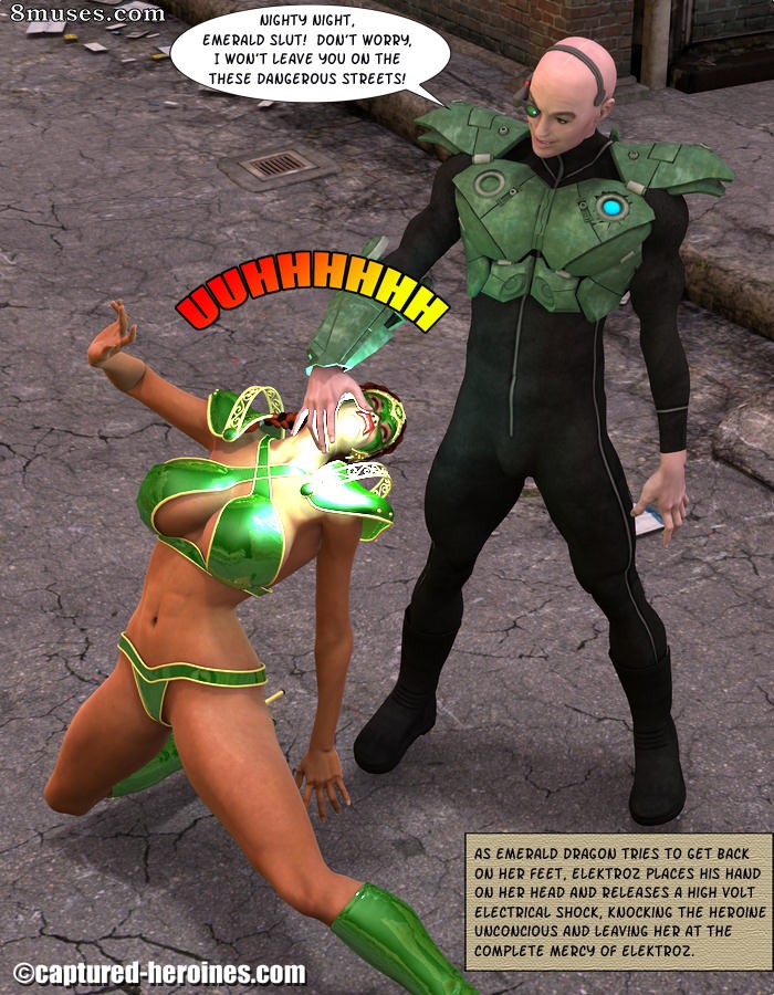 Captured-Heroines Comics - Un dragón atrapado - Página 31