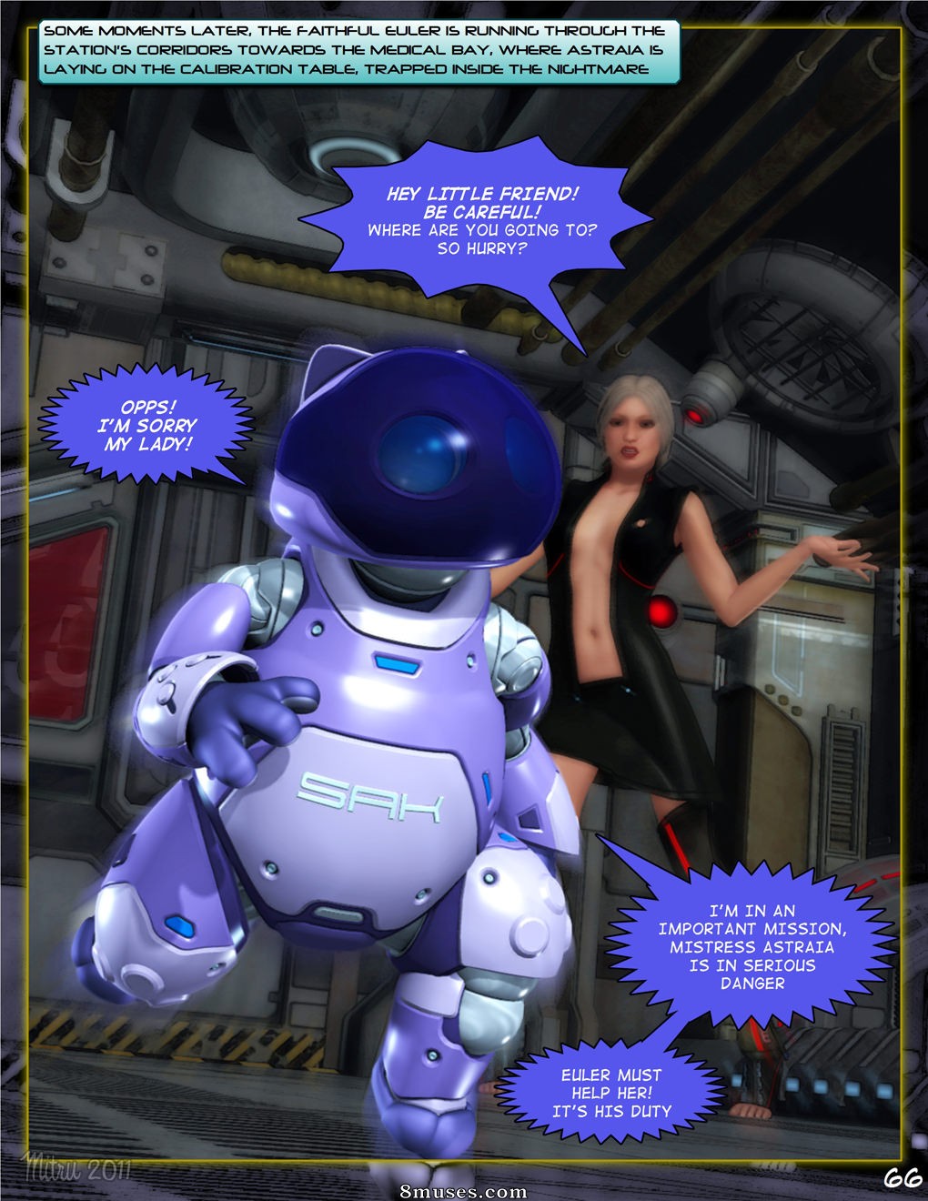 Amazing Astraia - Space Adventures - Bynary Ecstasy - Issue 1-7 - Page 68