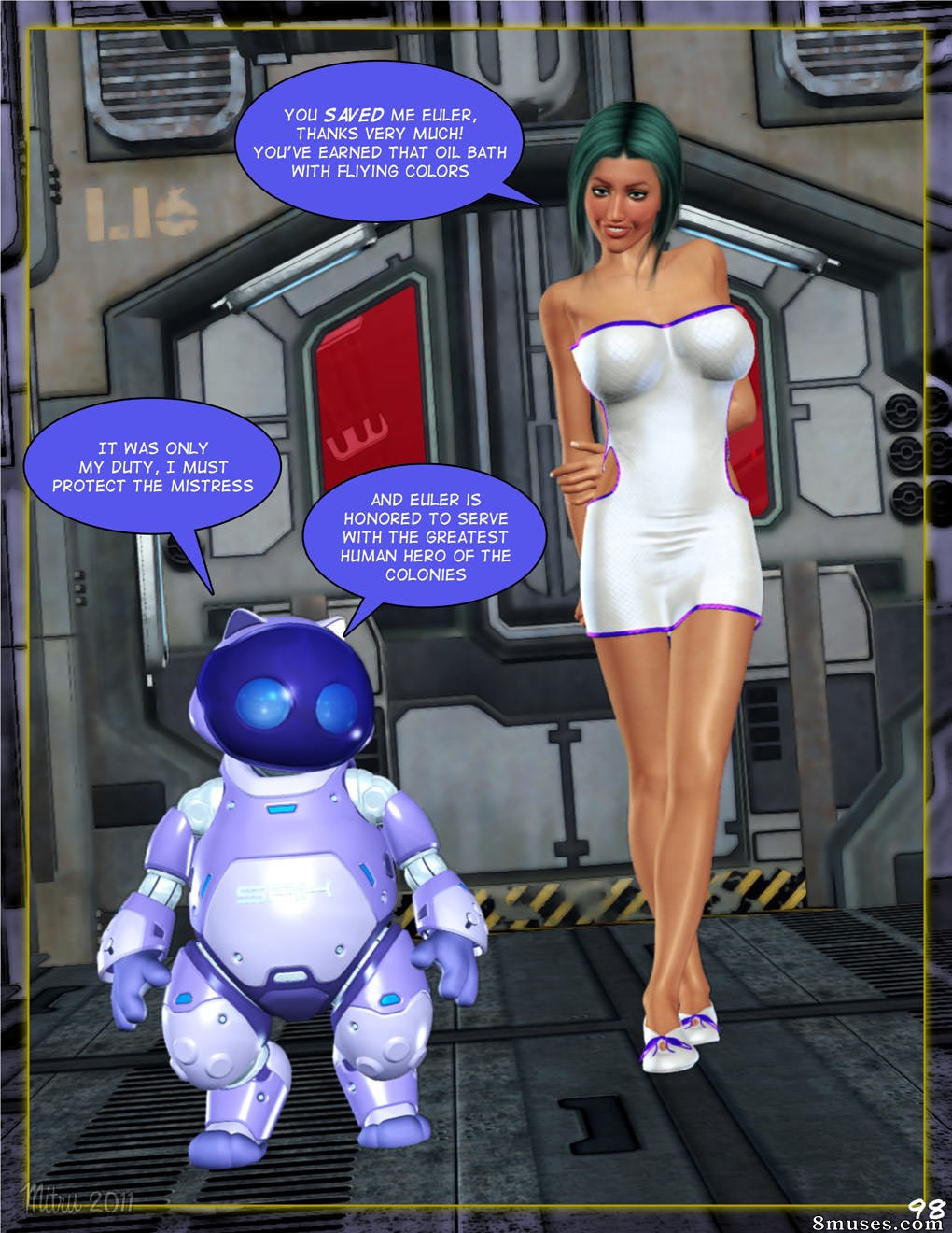 Amazing Astraia - Space Adventures - Bynary Ecstasy - Issue 1-7 - Page 103