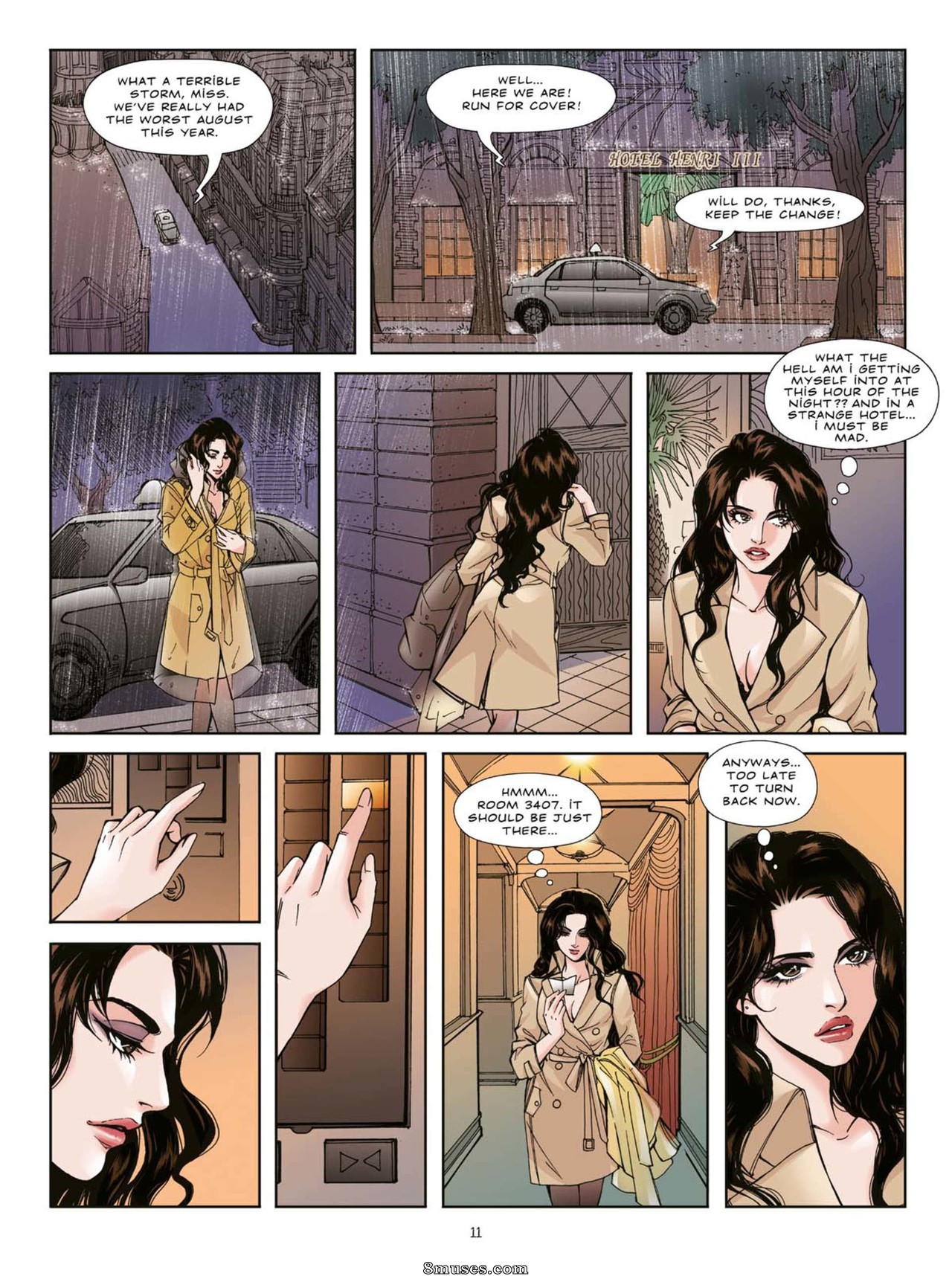 Page 11 | Various-Authors/Chola/Her-Night-A-Womans-Fantasy | 8muses - Sex  Comics