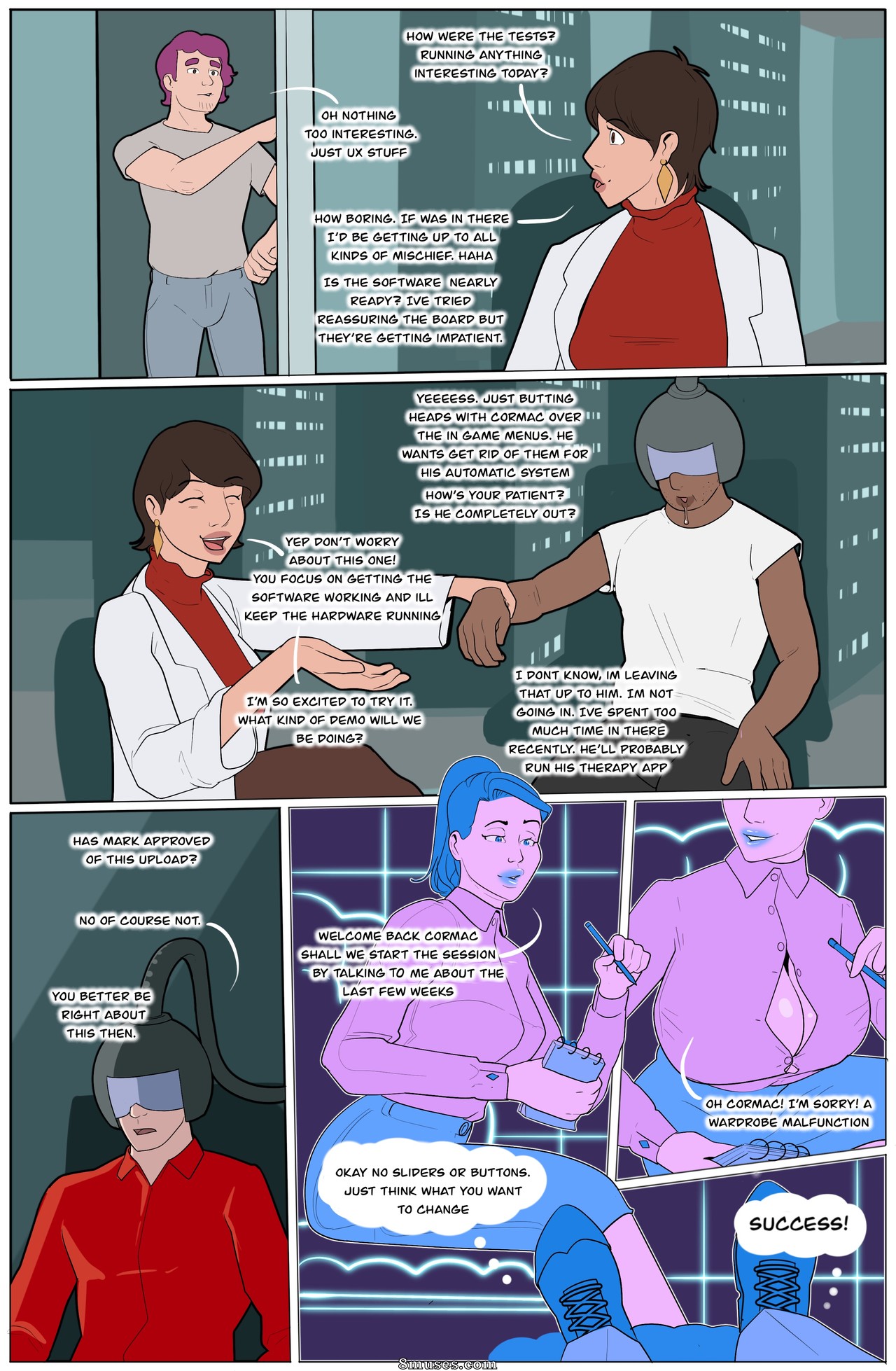 LH-Art Comics - Insanité virtuelle - Page 4