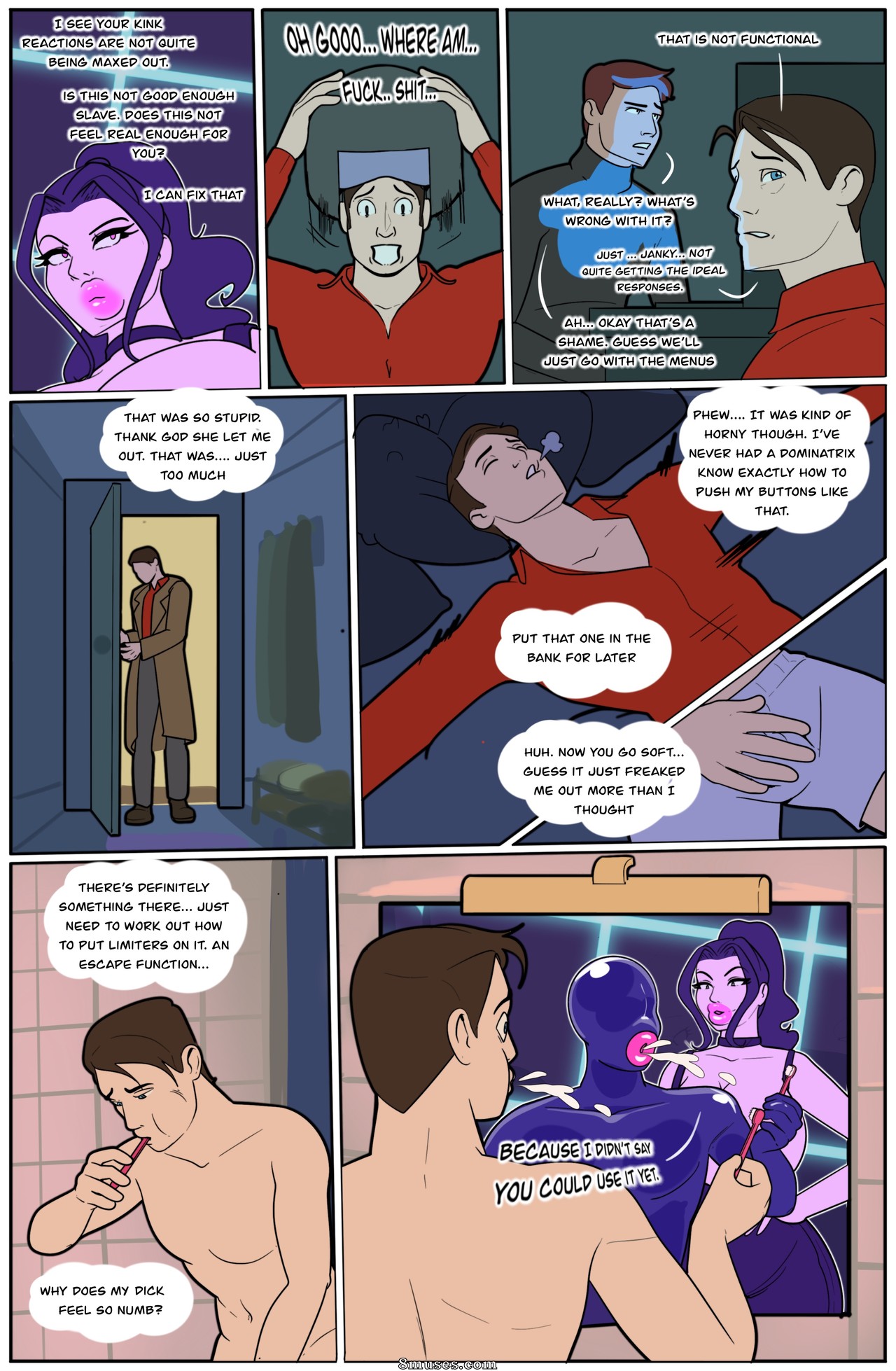 LH-Art Comics - Insanidade virtual - Página 7