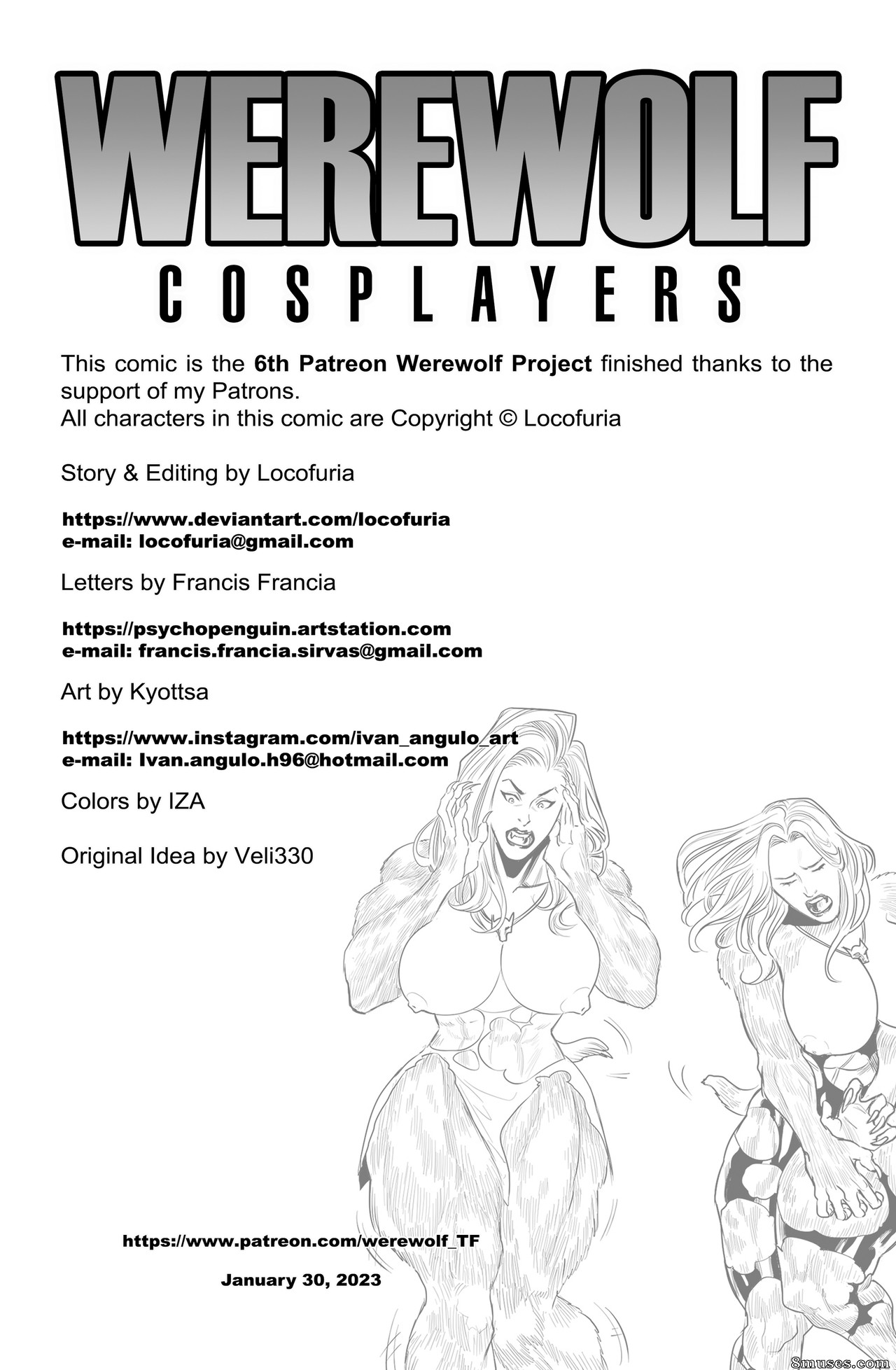 Locofuria Comics - Cosplayers de hombre lobo - Página 3