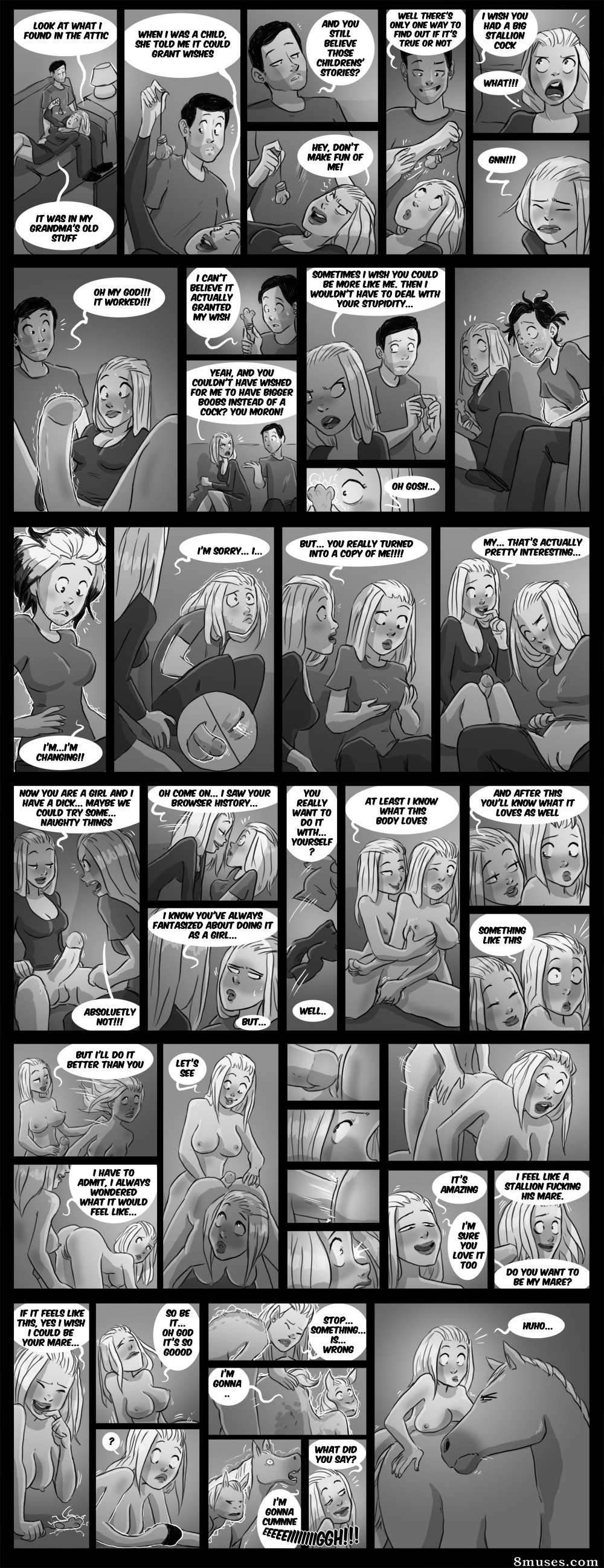 chesshire88 Comics - The Wishing Paw - Page 1