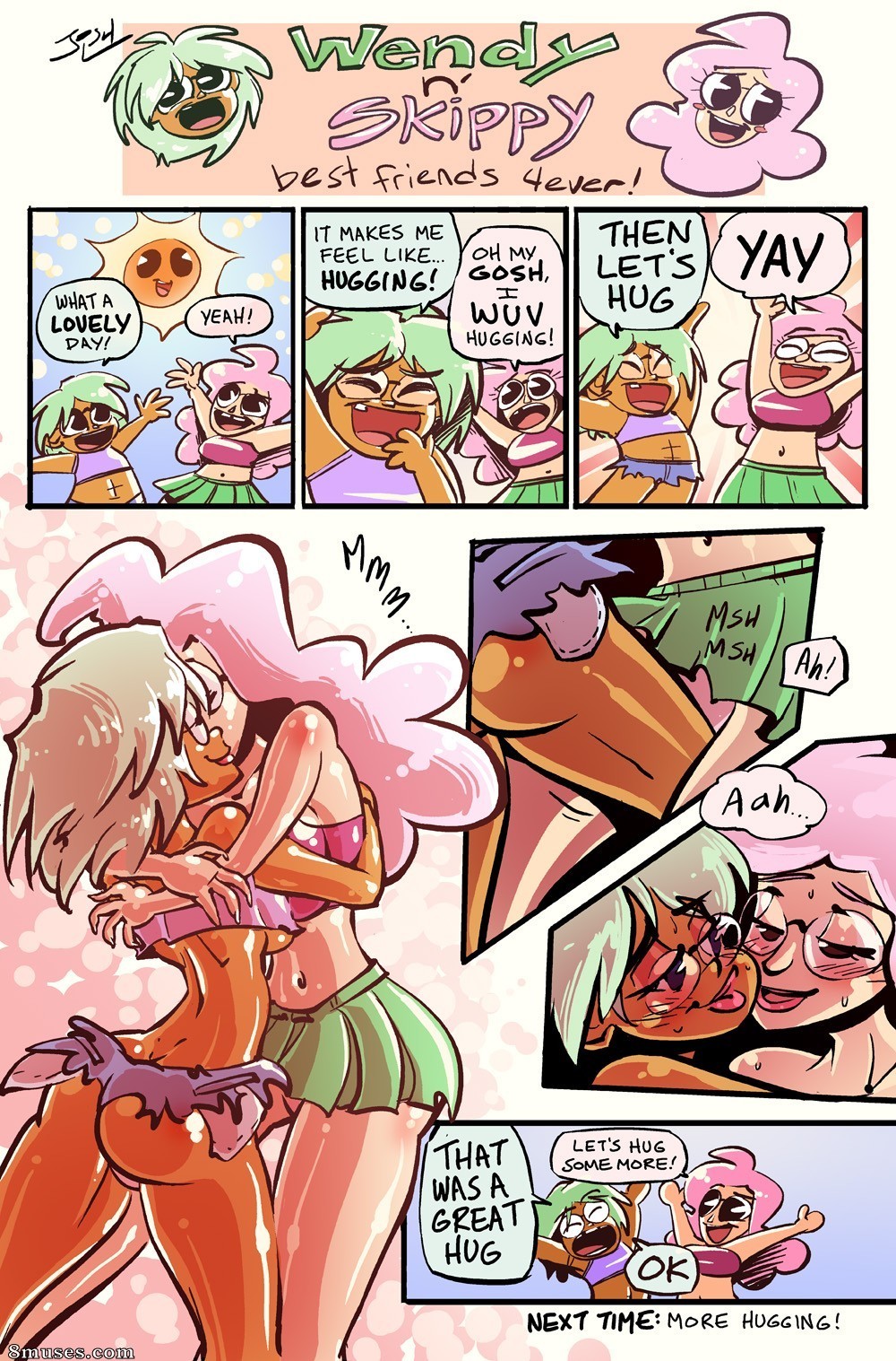 Josh L - Wendy and Skippy best friends for ever - Page 1