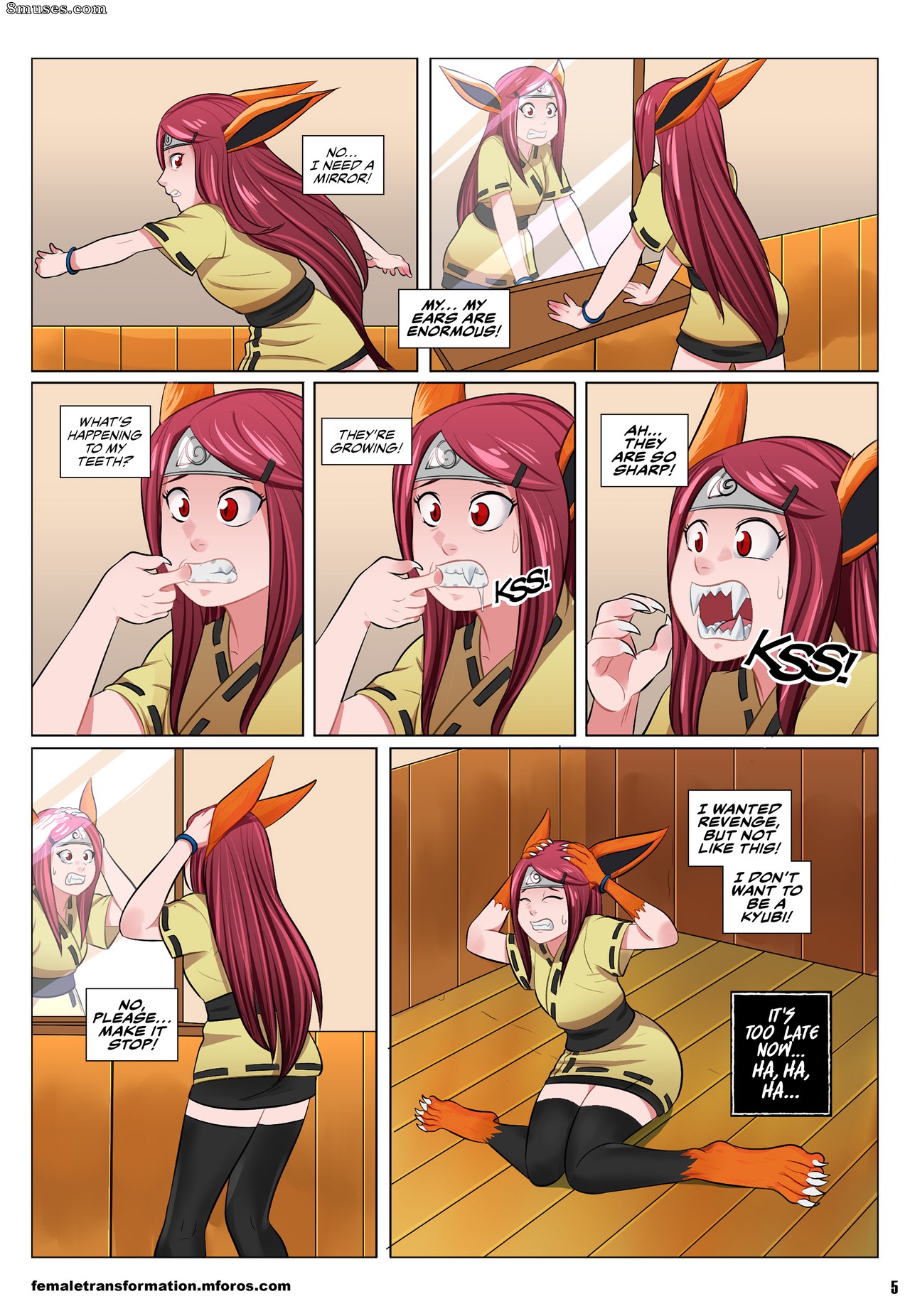 Jinchuriki - Kushina - Issue 1 - Page 8
