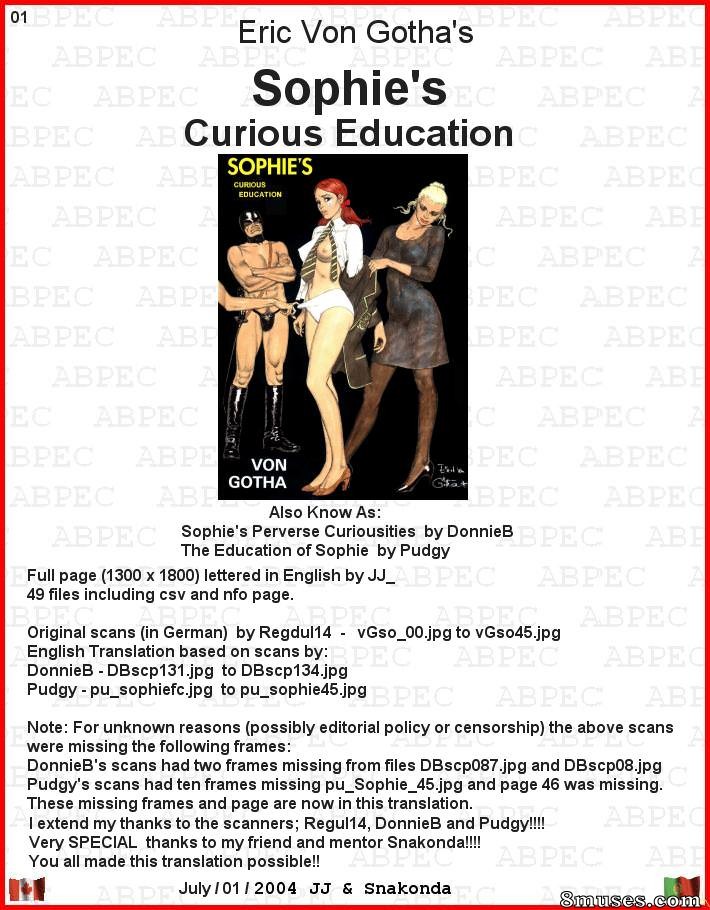 Erich Von Gotha Comics - The Education of Sophie - Page 4