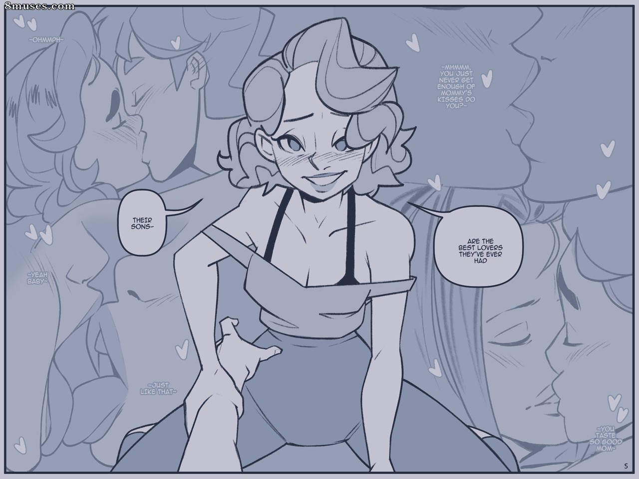 NotEnoughMilk Comics - Club de mamás e hijos - Página 5