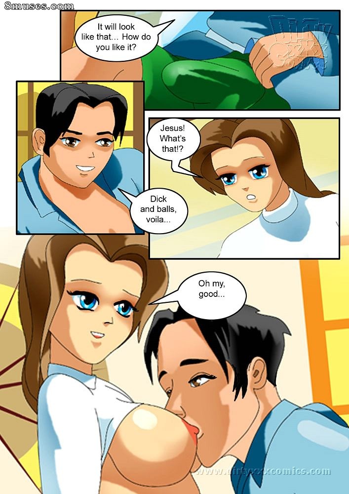 DirtyXXXComics.com Comix - Como aquecer a garota molhada em uma grande cidade - Página 8