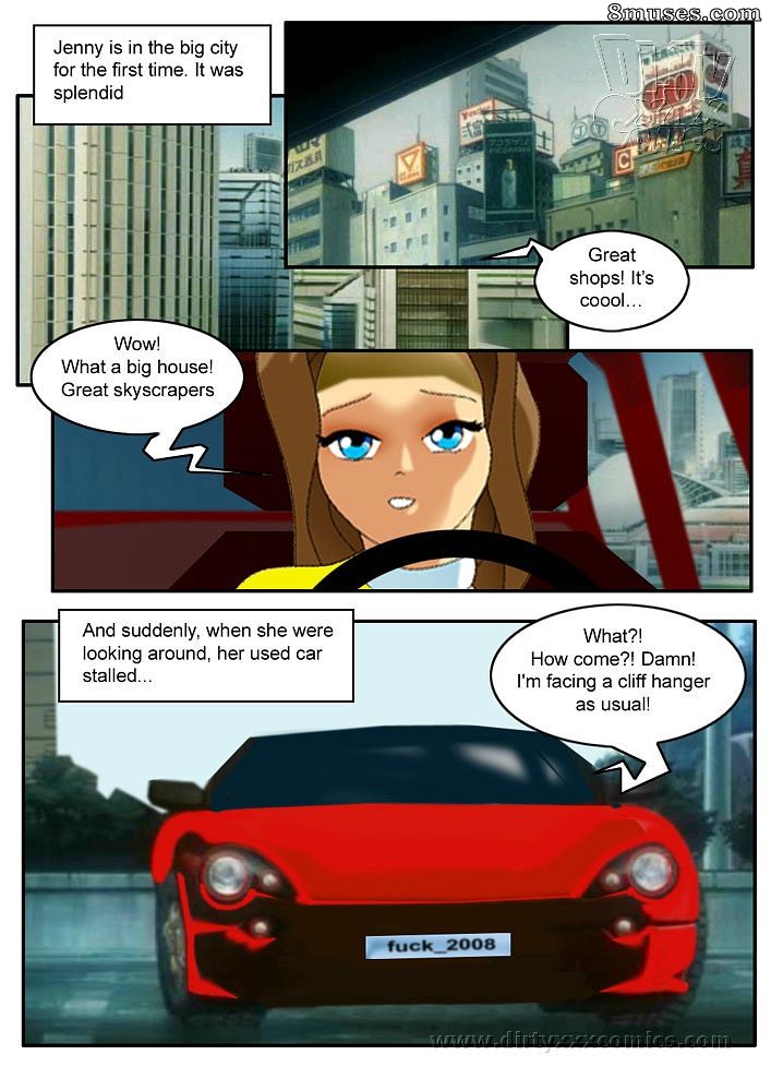 DirtyXXXComics.com Comix - Comment réchauffer la fille mouillée dans une grande ville - Page 1