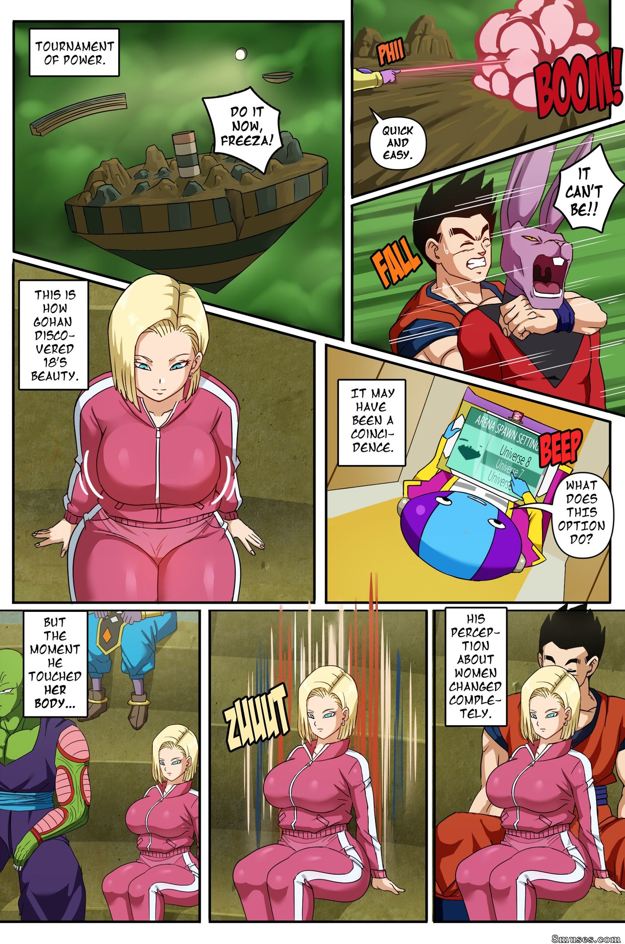 Android 18 & Gohan - Issue 2 - Page 2