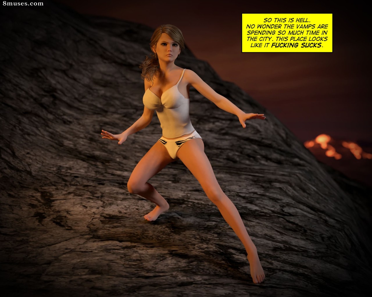 RedRobot3D - Helen Black - Caçadora de vampiros - Para o inferno - Página 2