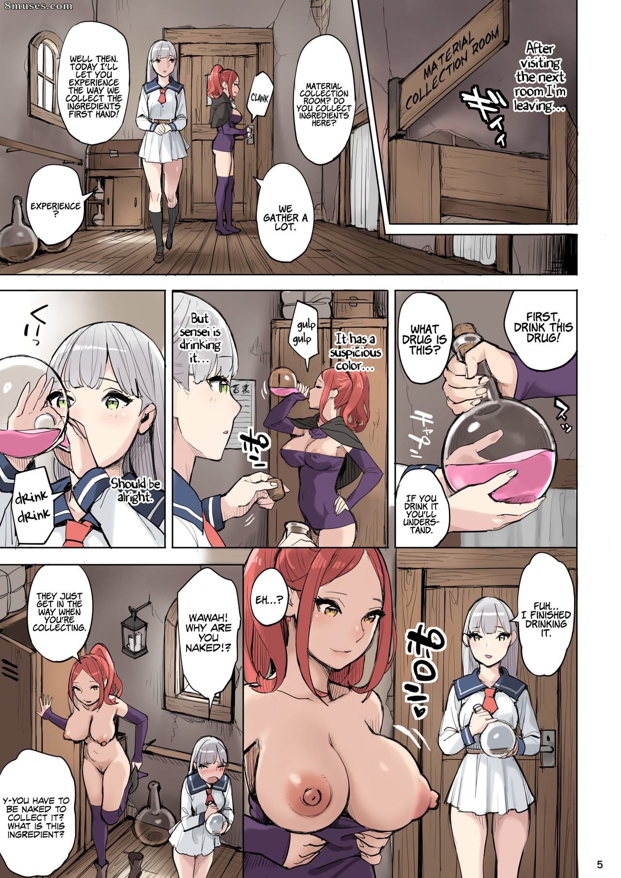 Irotenya - Mahouyaku no Zairyou - The Ingredient for the Magic Potion - Page 5