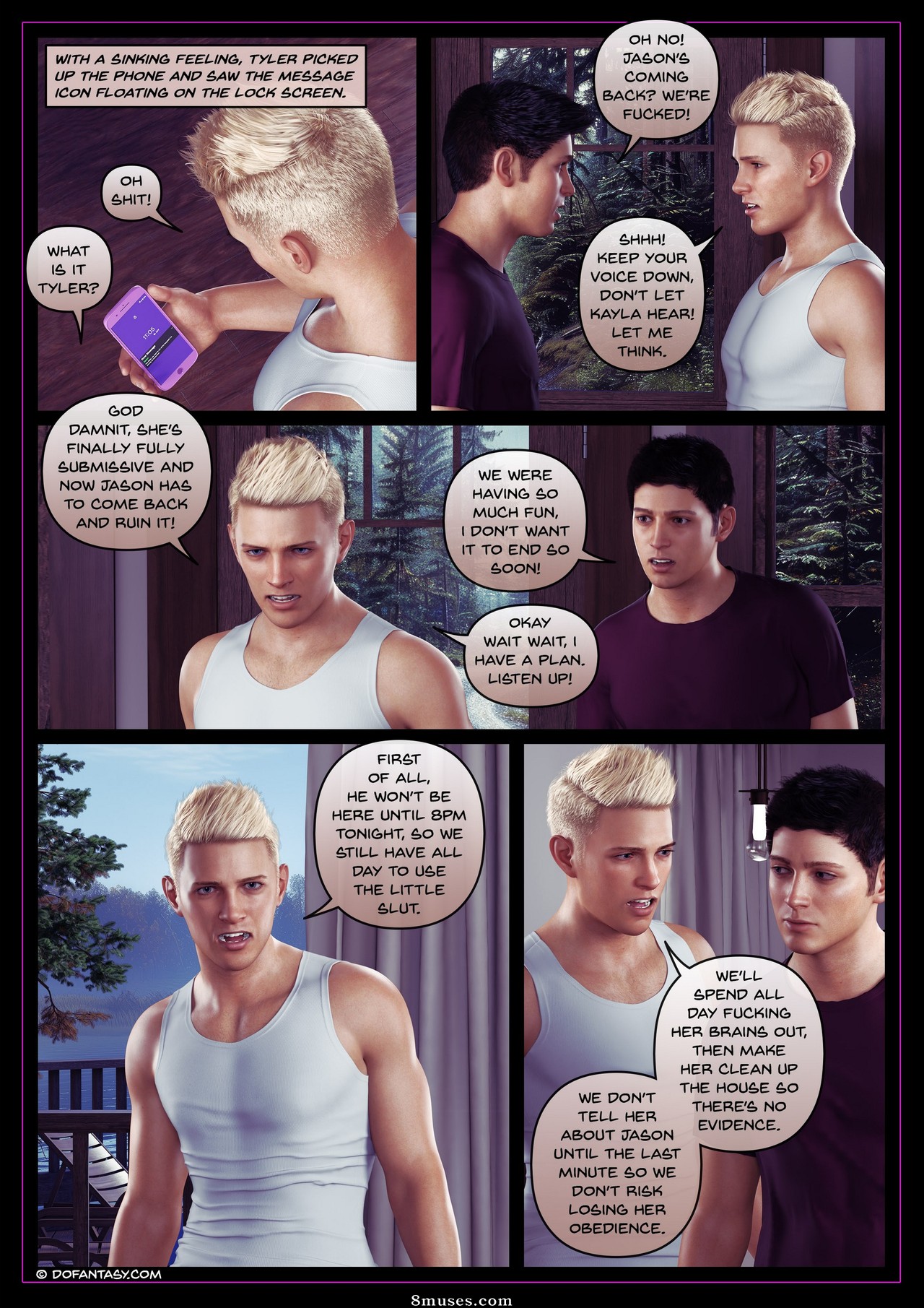 Fansadox Comics - Fansadox 632 - Férias de verão de Kayla 5 - Hawke - Página 27