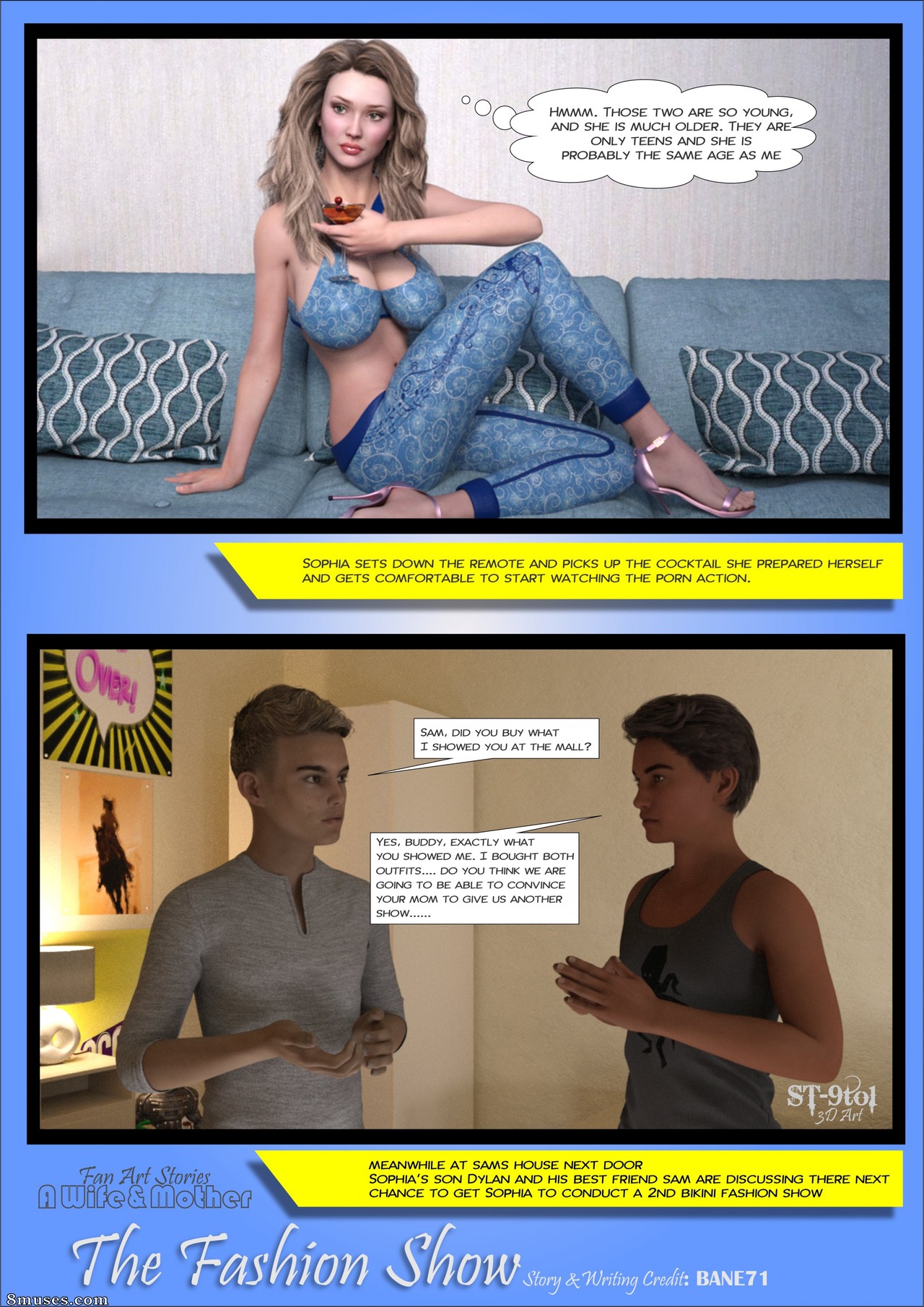 Bane71 - Fanart Story - The Fashion Show - Page 2