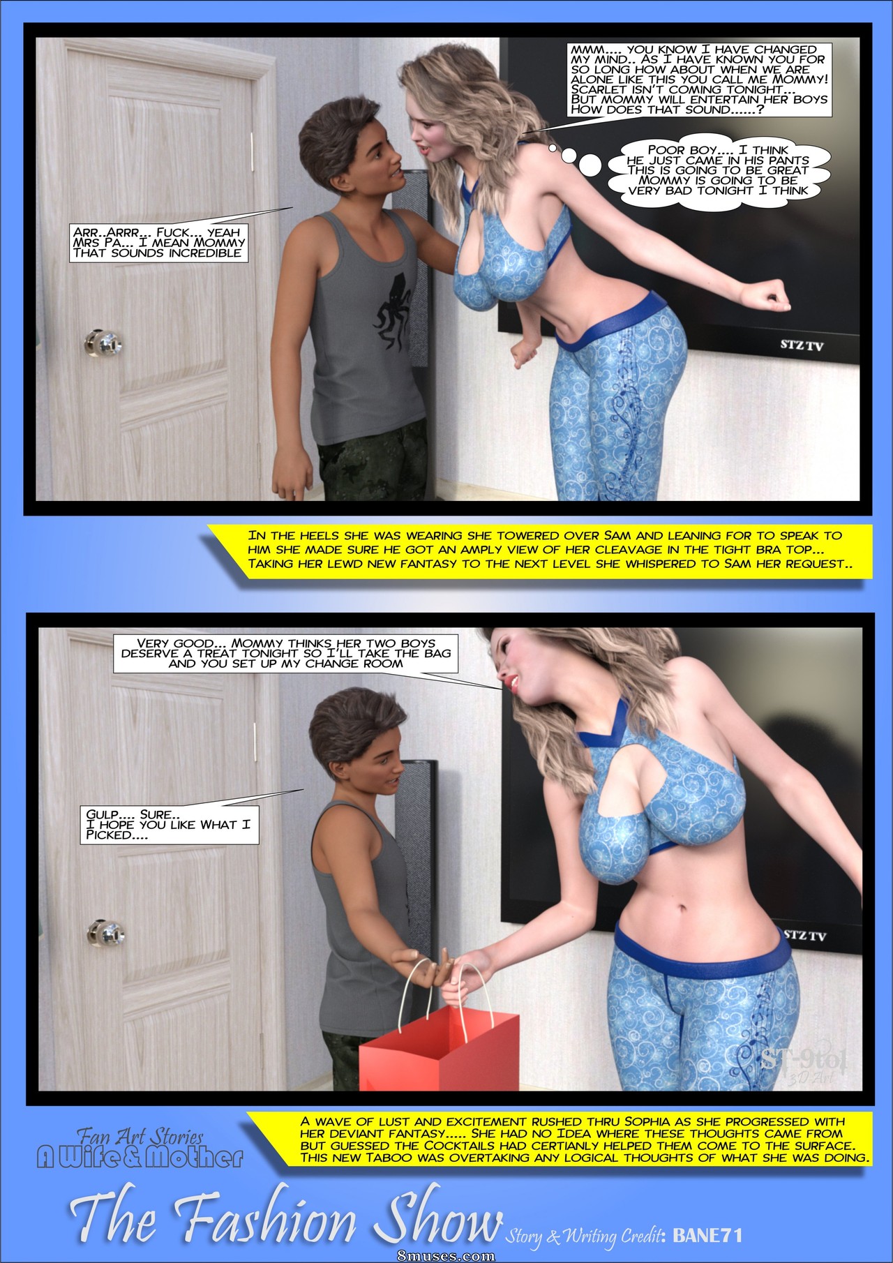 Bane71 - Fanart Story - The Fashion Show - Page 11