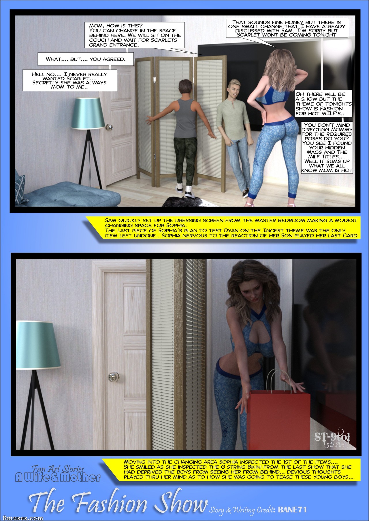 Bane71 - Fanart Story - The Fashion Show - Page 12