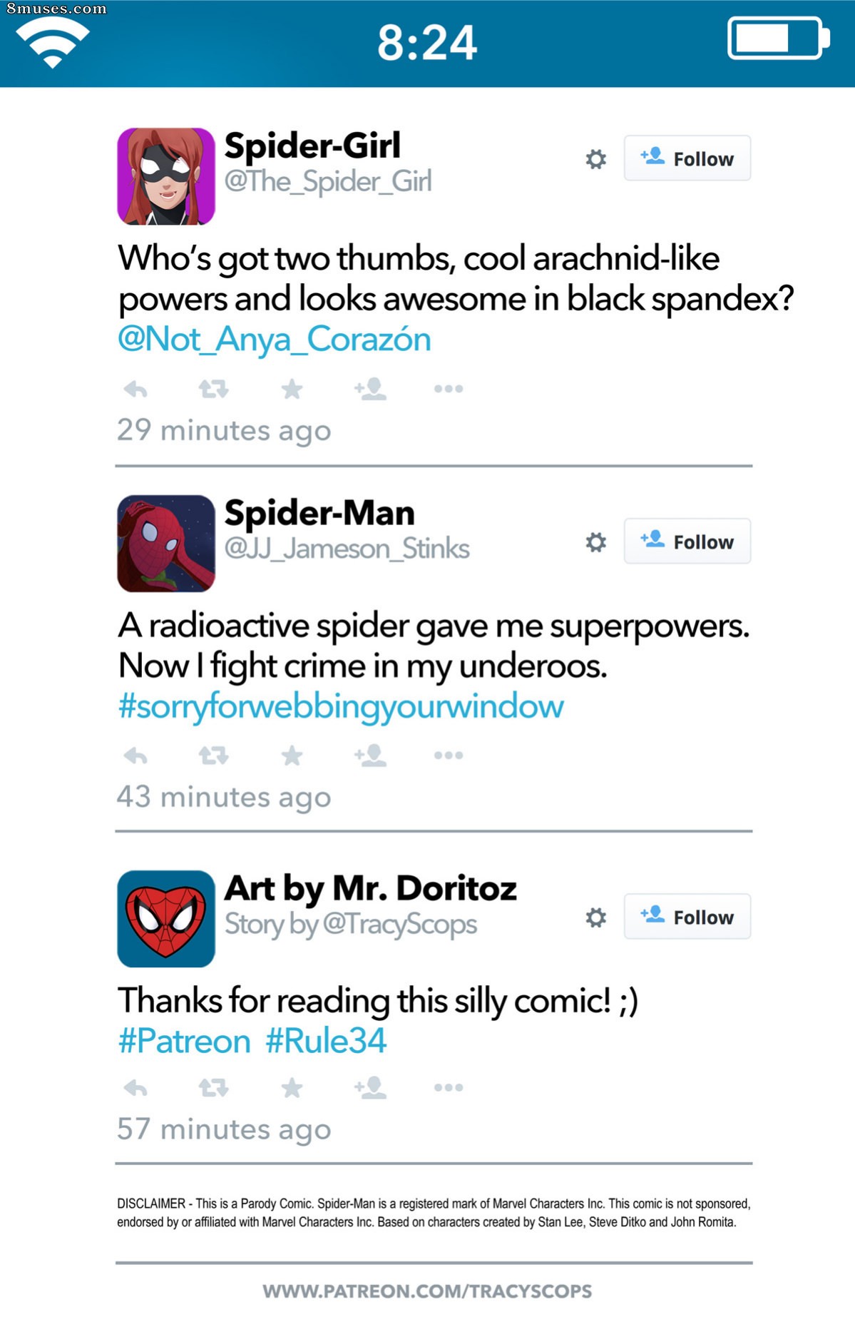 Tracy Scops Comics - SpiderFappening - Página 2