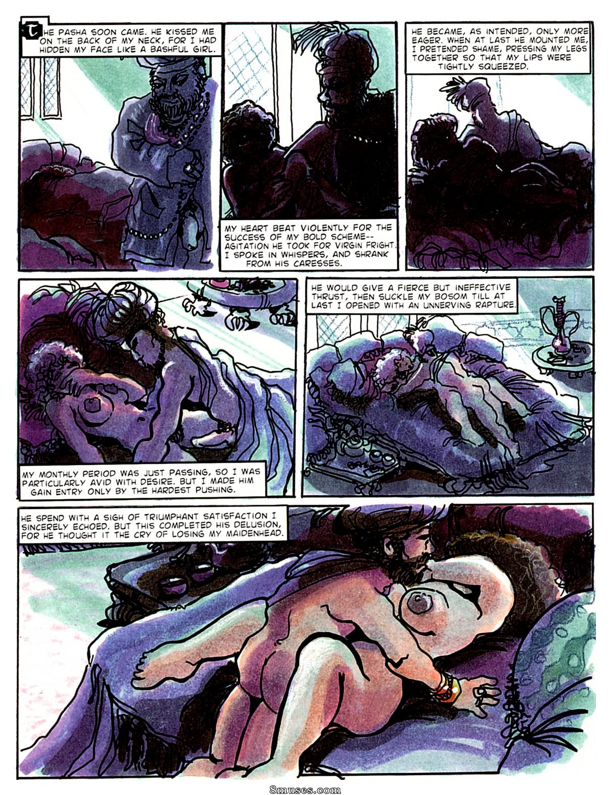 Amerotica Comics - A Night In A Moorish Harem 1 - Page 37