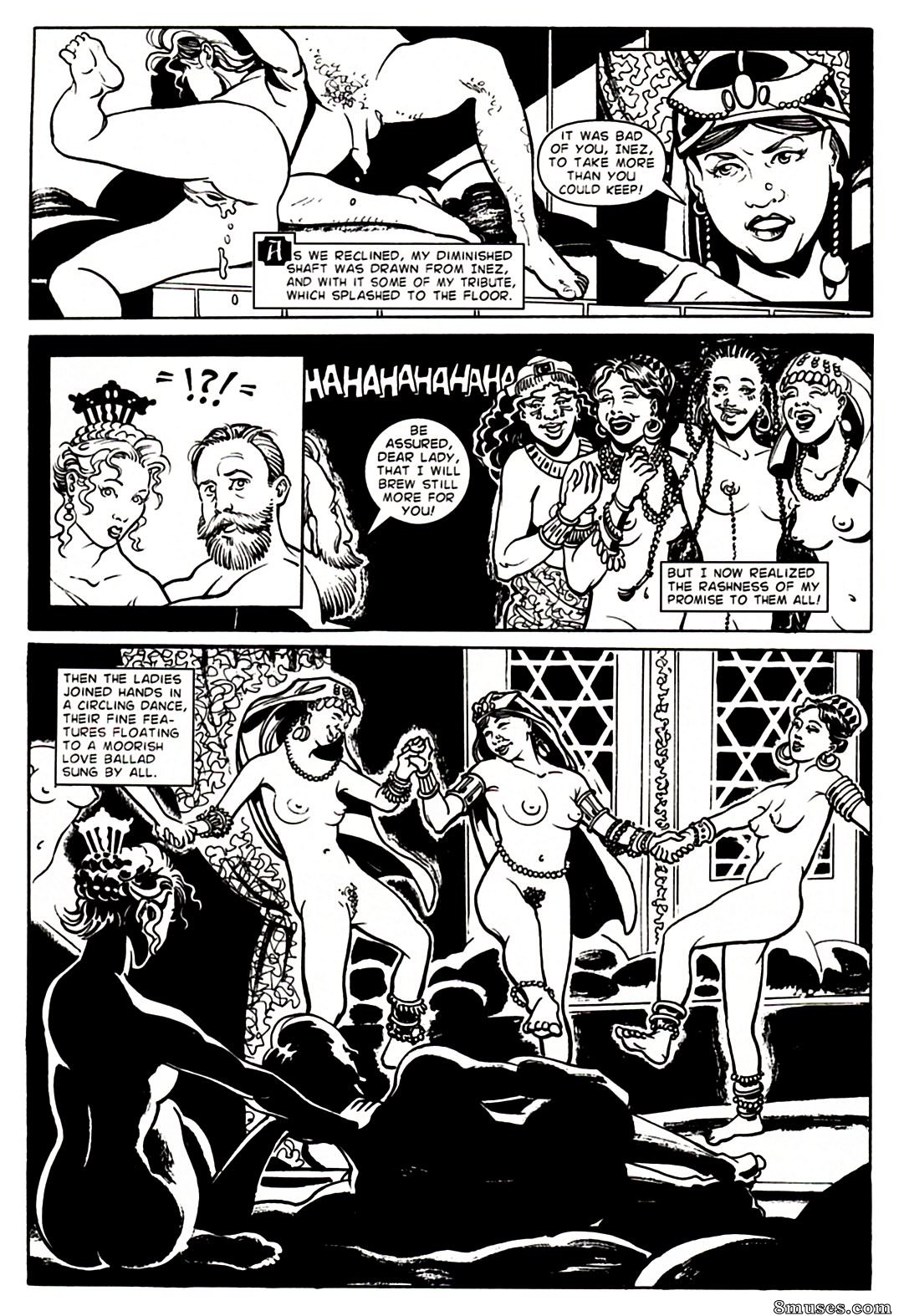 Amerotica Comics - A Night In A Moorish Harem 1 - Page 10