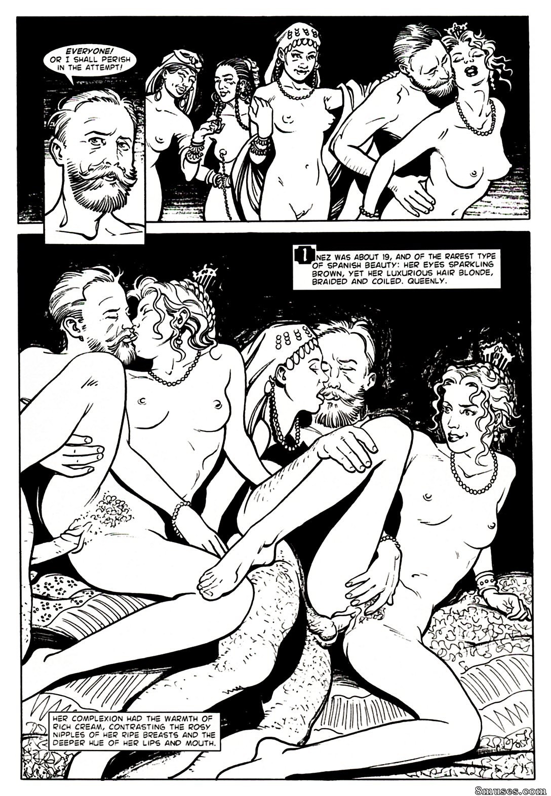 Amerotica Comics - A Night In A Moorish Harem 1 - Page 8