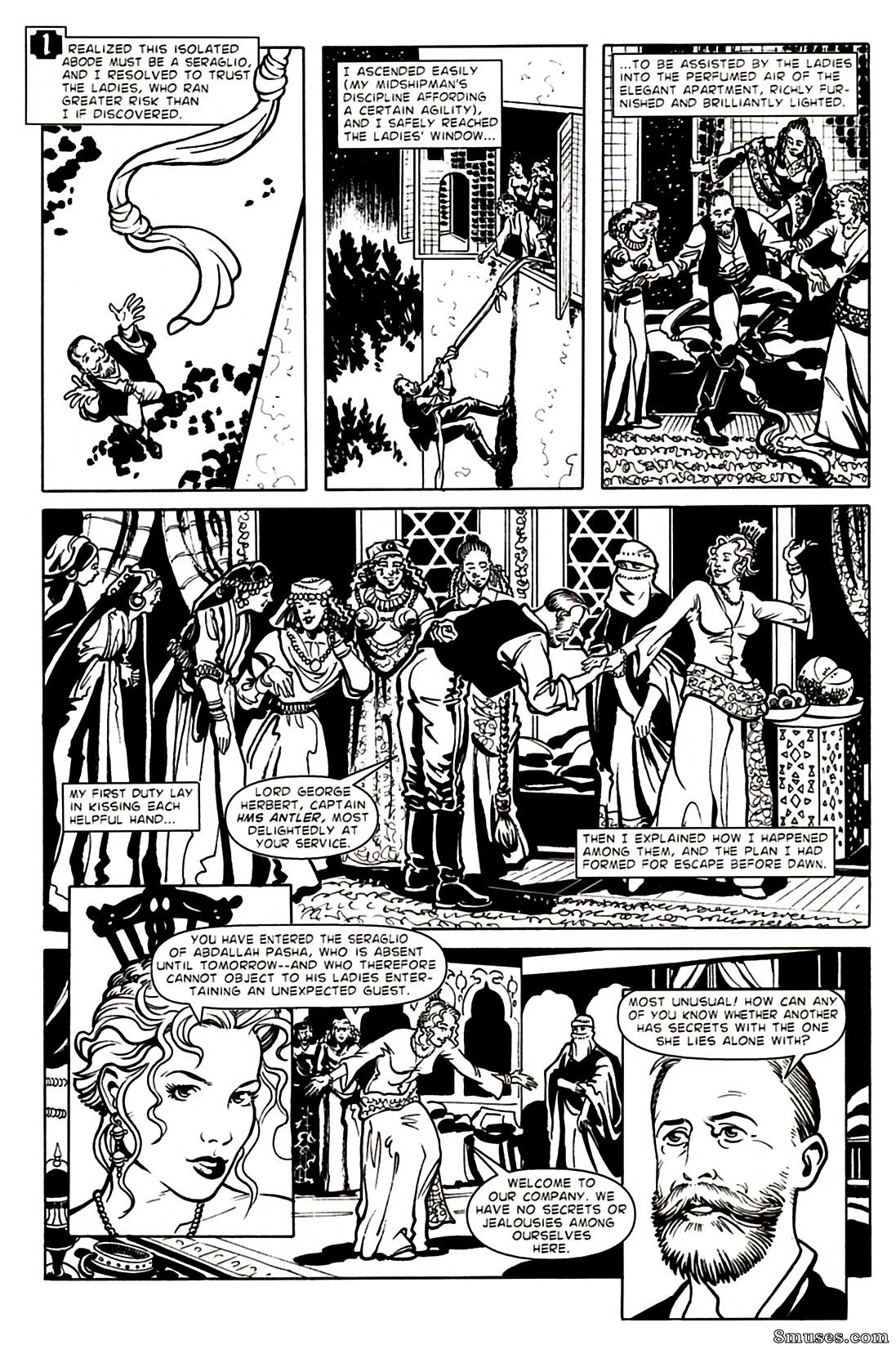Amerotica Comics - A Night In A Moorish Harem 1 - Page 5